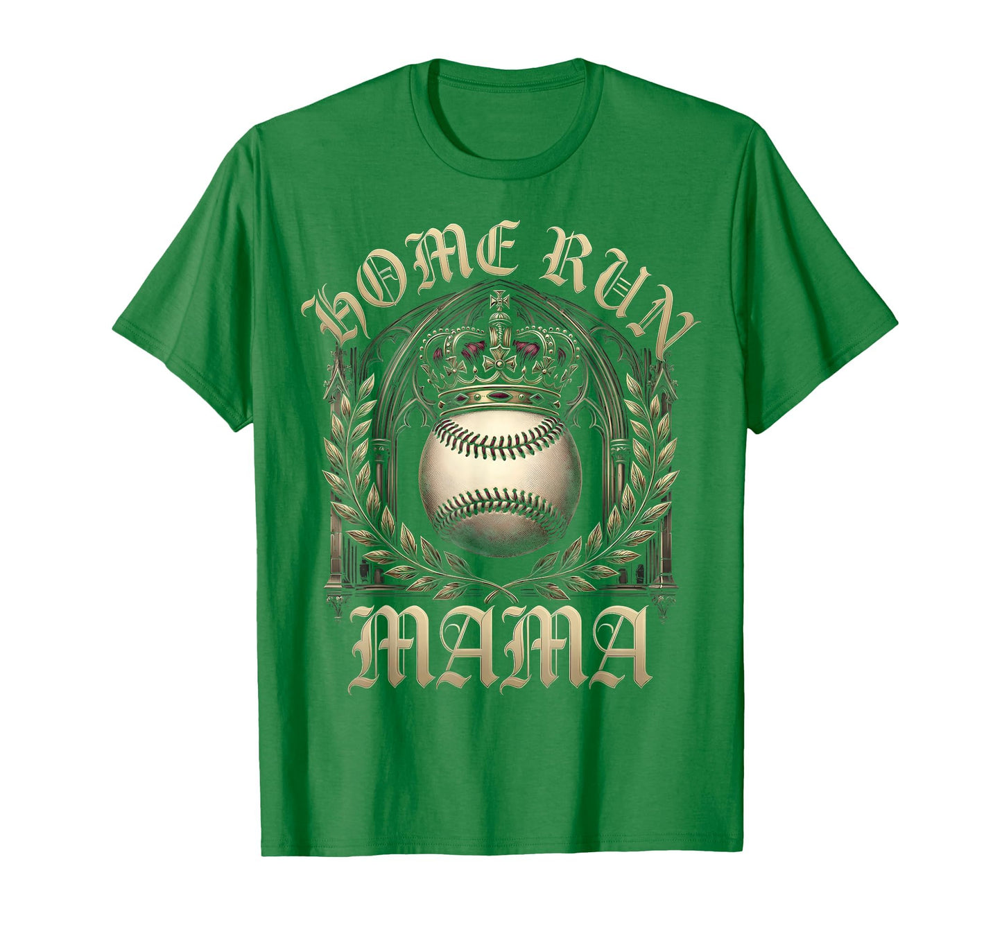 Home Run Mama Baseball Mom T-Shirt - Casual Everyday Wear Men Women - T-Shirt, Sweatshirt, Hoodie