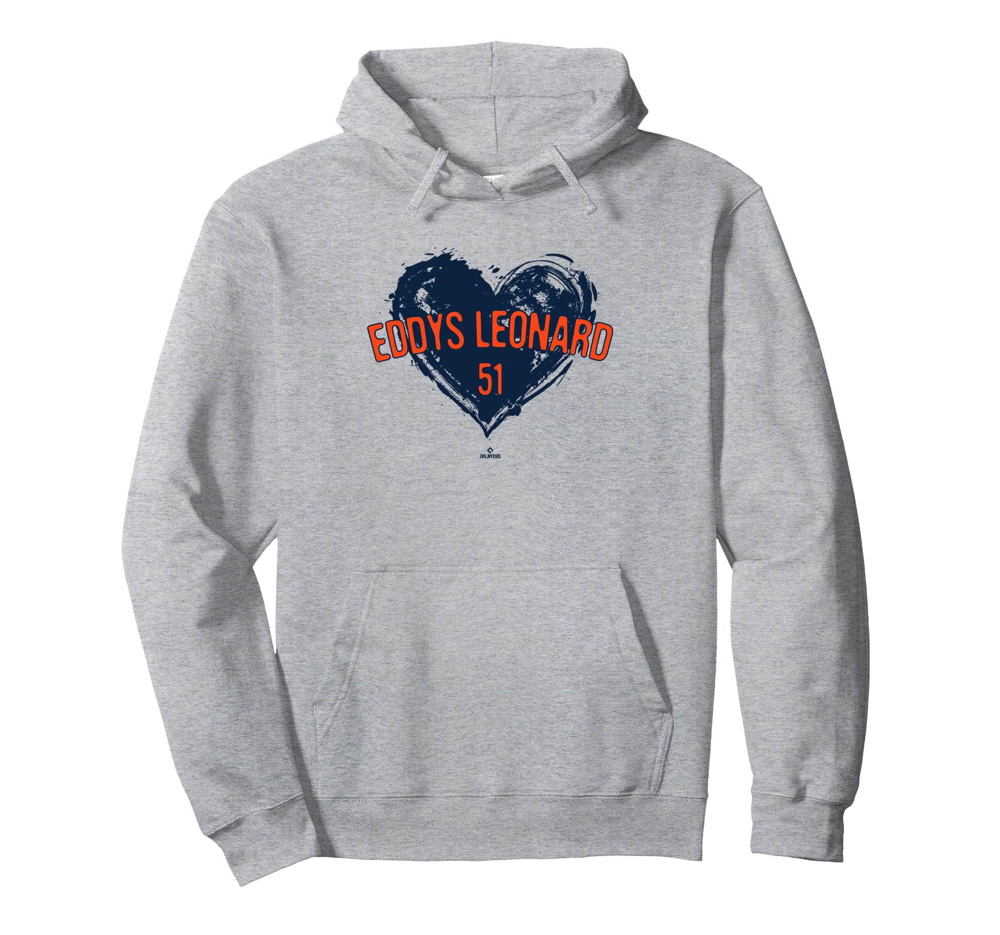Distressed Heart Eddys Leonard Hoodie - Fun Novelty Design Men Women - T-Shirt, Sweatshirt, Hoodie