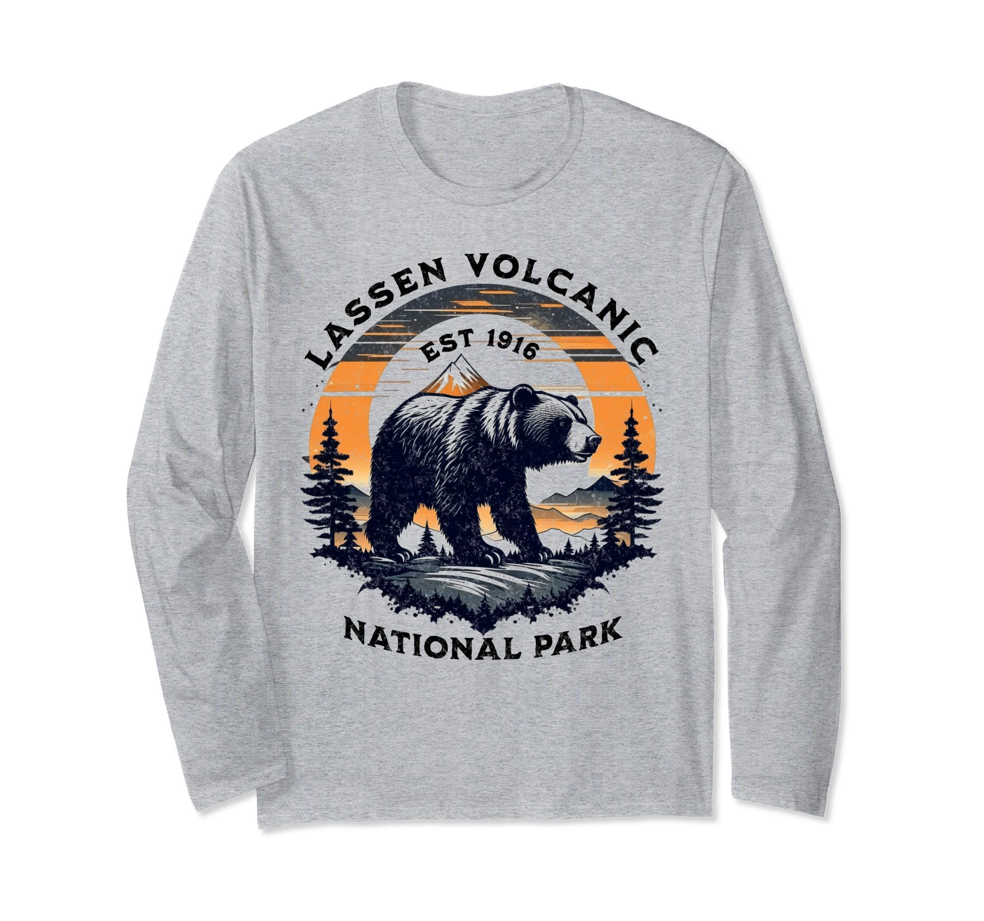 Lassen Volcanic National Park T-Shirt - Fun Novelty Design for Adults - T-Shirt, Sweatshirt, Hoodie