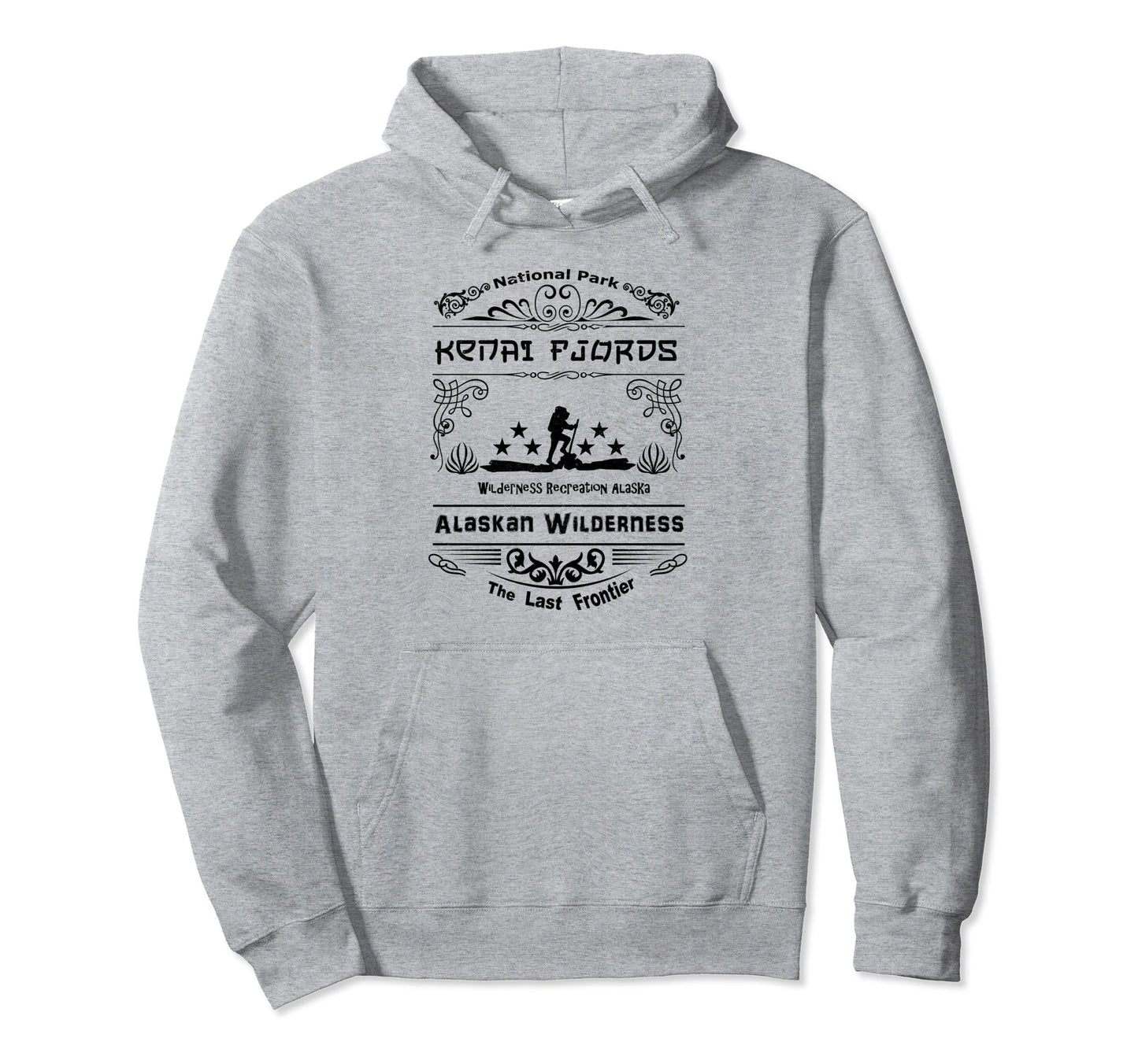 Kenai Fjords National Park Alaska Hoodie - Trendy Graphic for Adults - T-Shirt, Sweatshirt, Hoodie