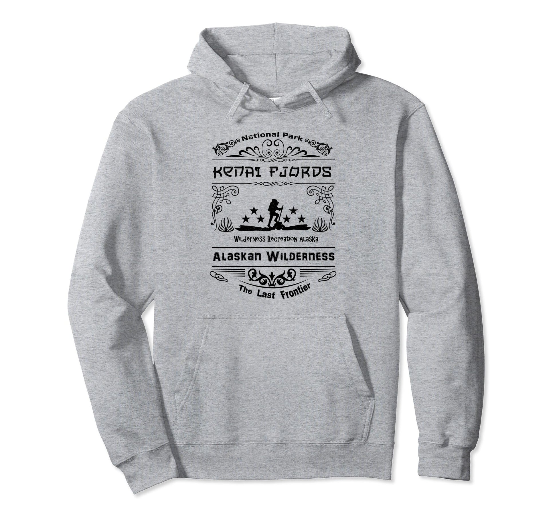 Kenai Fjords National Park Alaska Hoodie - Trendy Graphic for Adults - T-Shirt, Sweatshirt, Hoodie