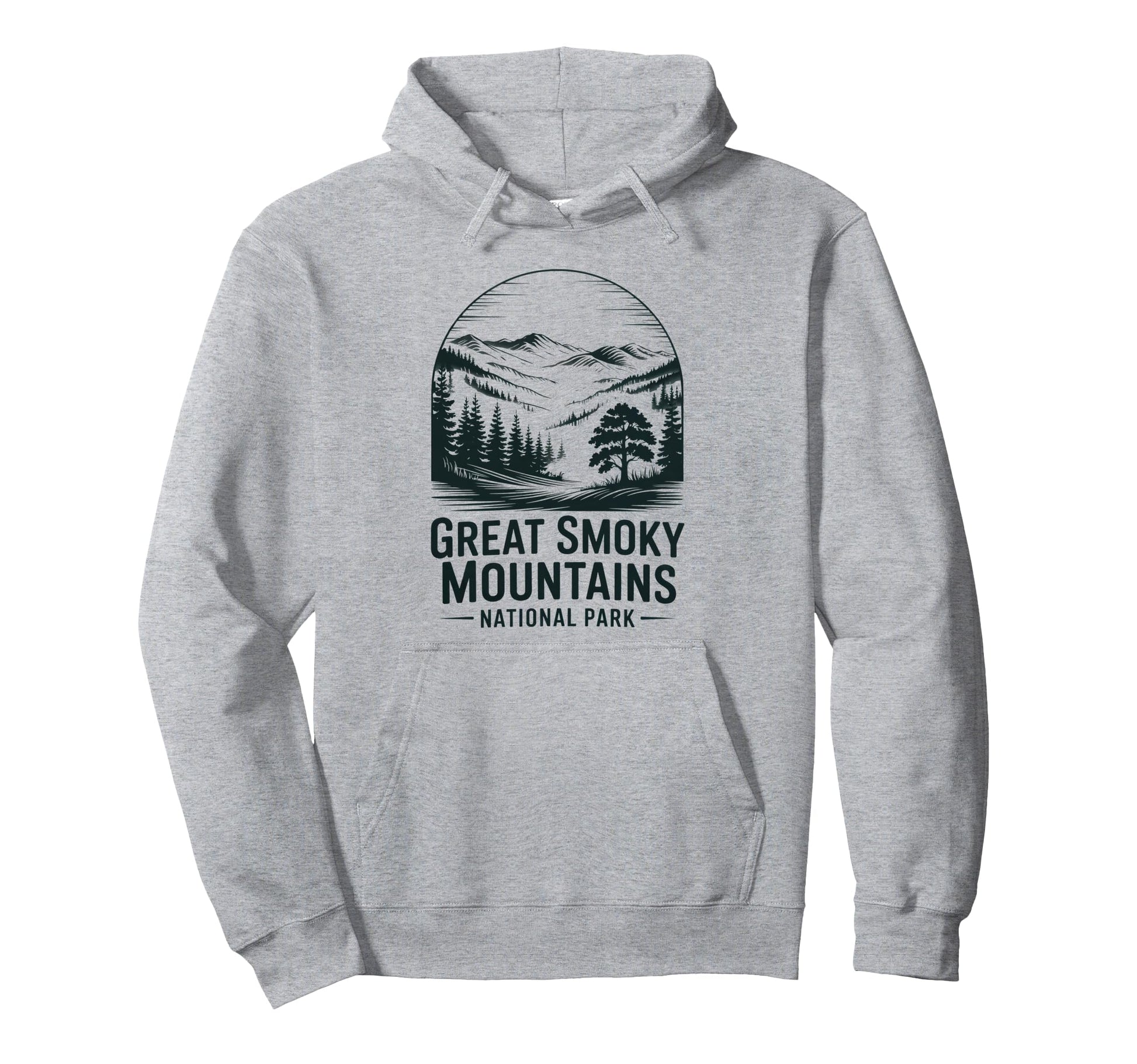 Great Smoky Mountains National Park Hoodie - Graphic Print Men Women - T-Shirt, Sweatshirt, Hoodie