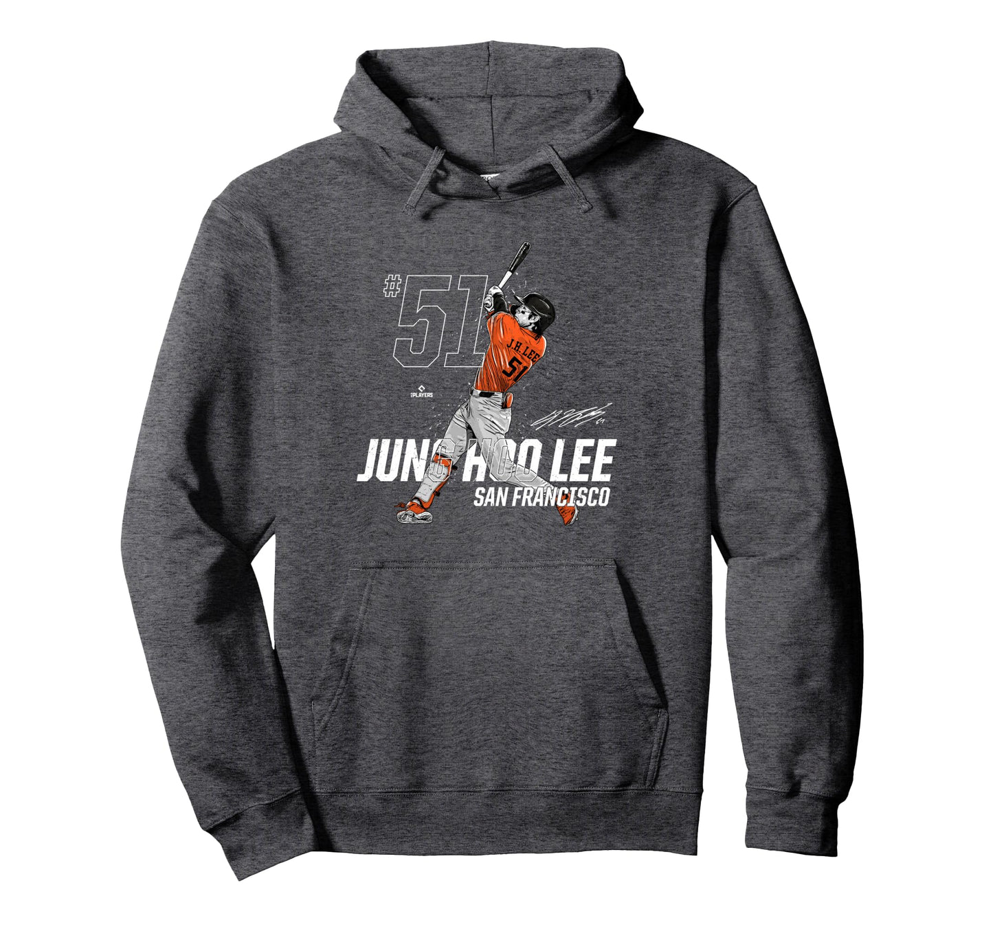 Dynamic Pose Jung Hoo Lee San Francisco Hoodie - Novelty Apparel Unisex - T-Shirt, Sweatshirt, Hoodie