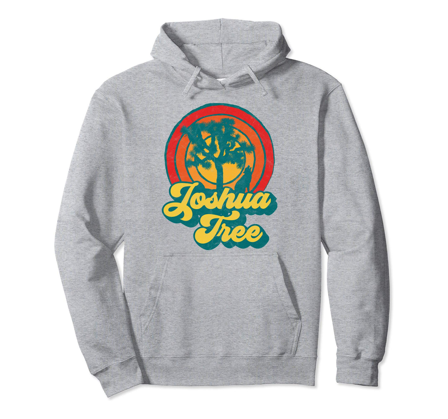 Joshua Tree National Park Coyote 70S Hoodie - Graphic Print Men Women - T-Shirt, Sweatshirt, Hoodie
