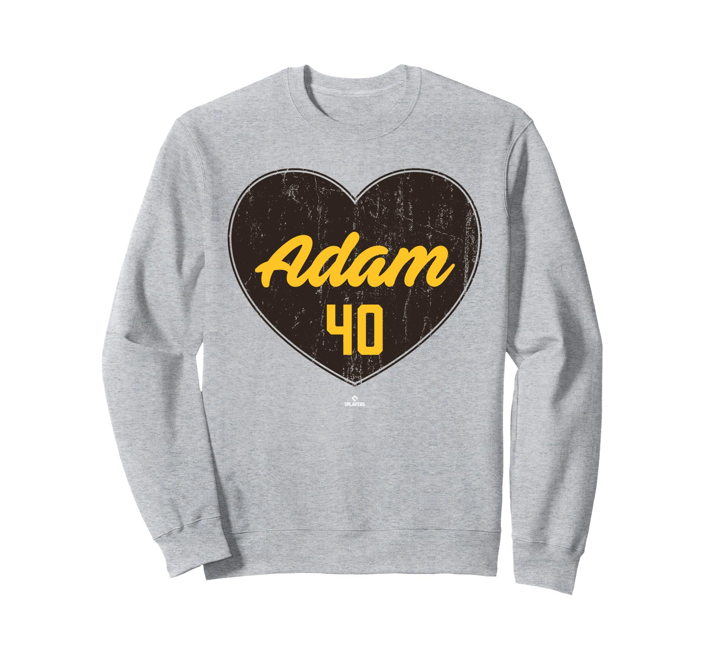 Distressed Heart Jason Adam San Sweatshirt - Unique Graphic Men Women - T-Shirt, Sweatshirt, Hoodie