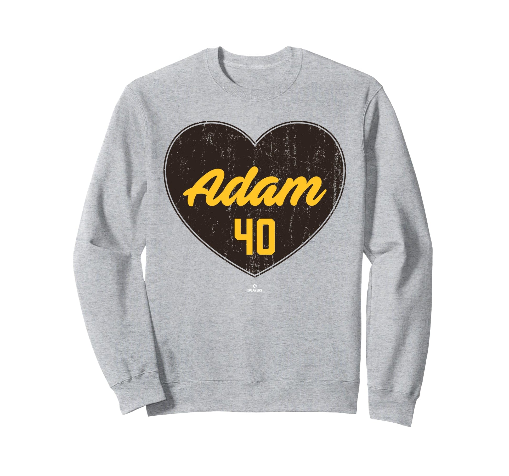 Distressed Heart Jason Adam San Sweatshirt - Unique Graphic Men Women - T-Shirt, Sweatshirt, Hoodie