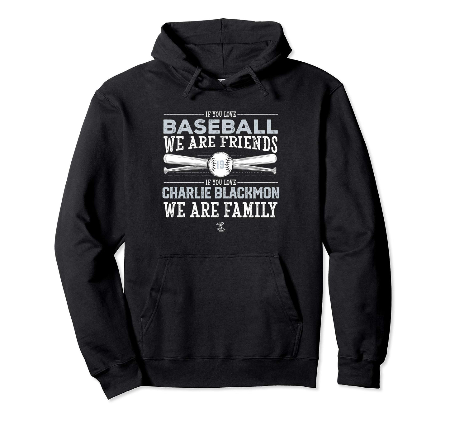 Charlie Blackmon If You Love Baseball Hoodie - Trendy Graphic for Adults - T-Shirt, Sweatshirt, Hoodie