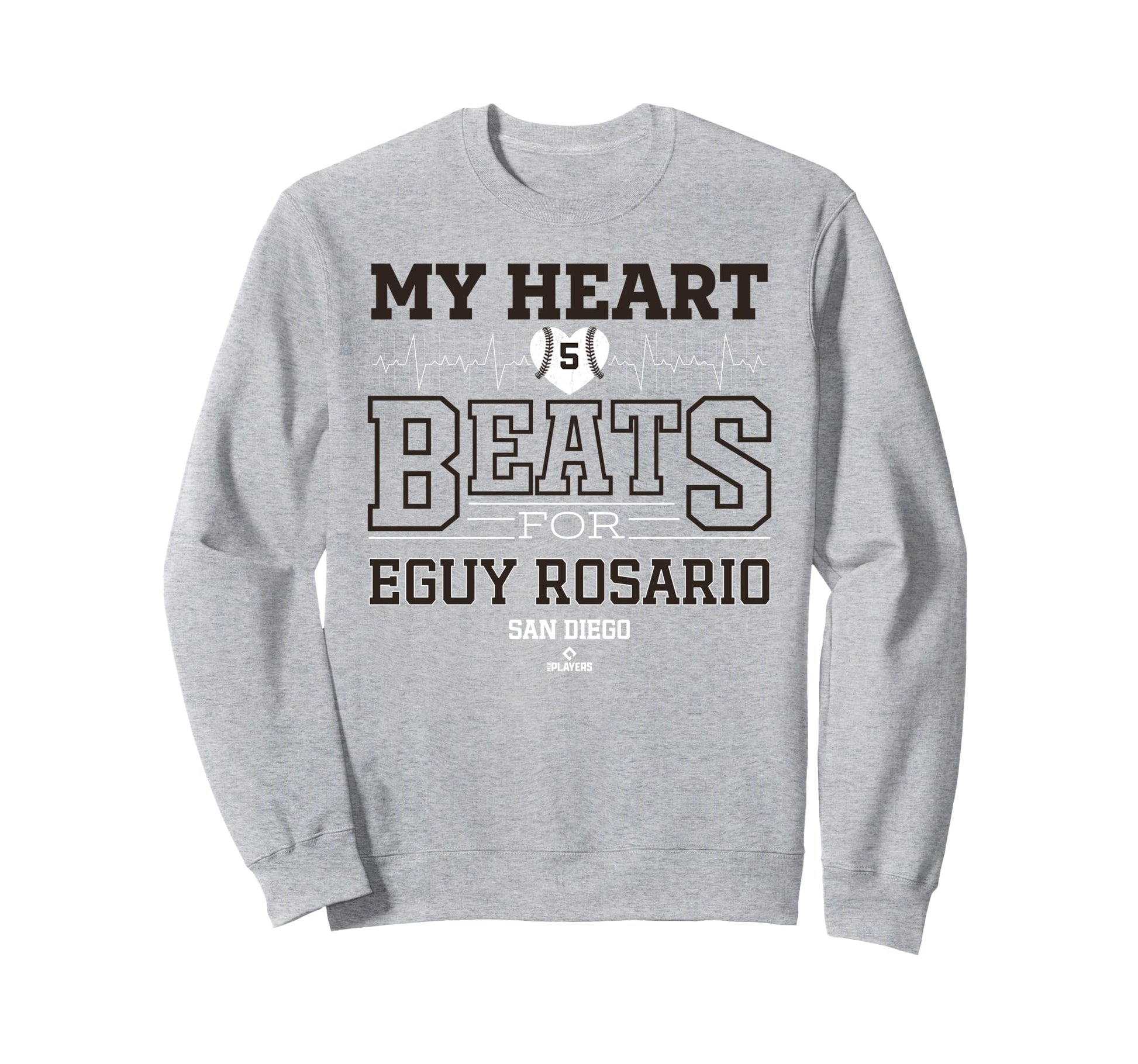 My Heart Beats Eguy Rosario San Sweatshirt - Fun Novelty Design Unisex - T-Shirt, Sweatshirt, Hoodie