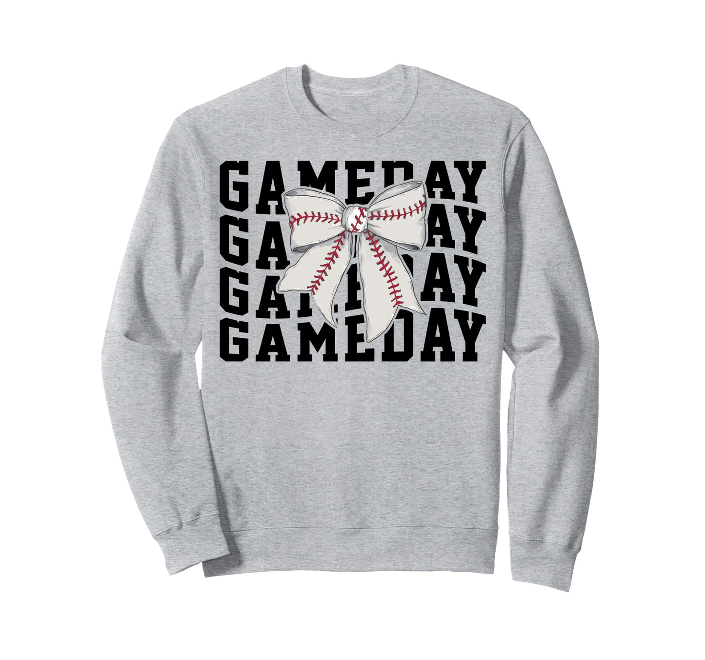 Game Day Baseball Lover Trendy Sweatshirt - Streetwear Style for Adults - T-Shirt, Sweatshirt, Hoodie