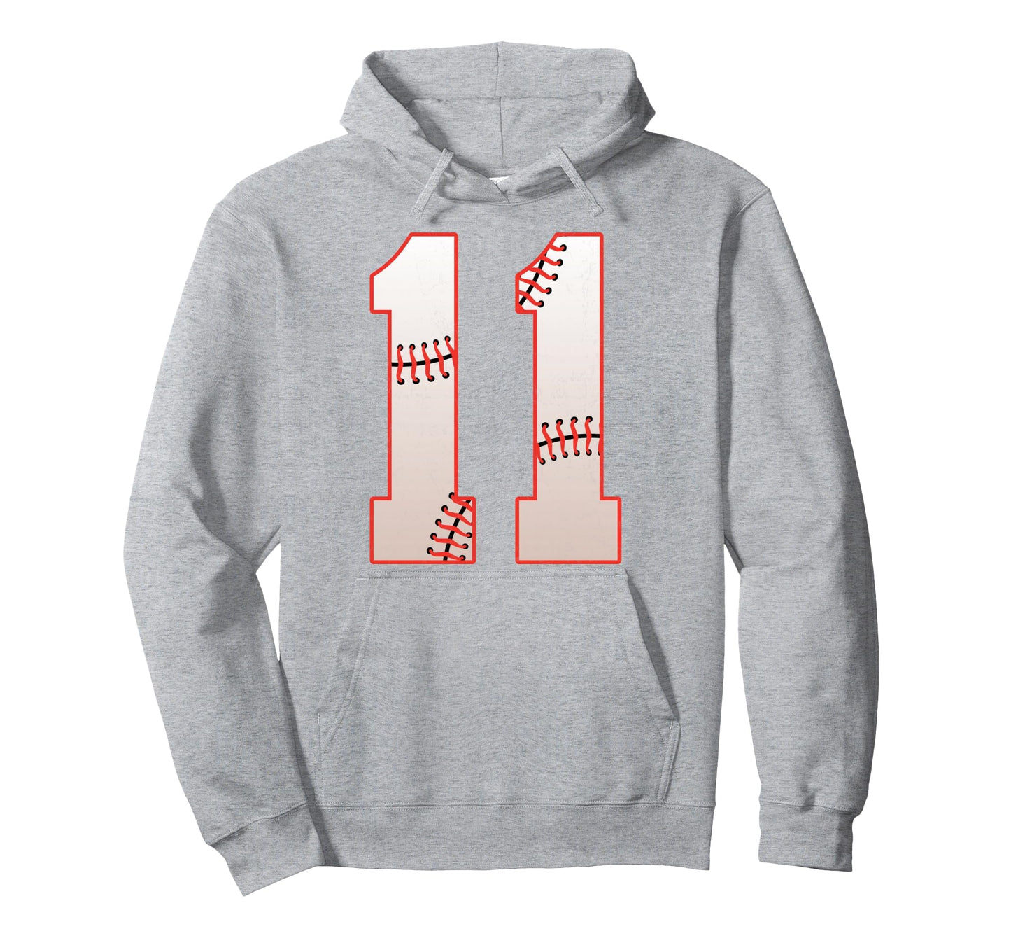 Baseball Player 11Th Birthday Party 11 Hoodie - Fun Novelty Design Unisex - T-Shirt, Sweatshirt, Hoodie