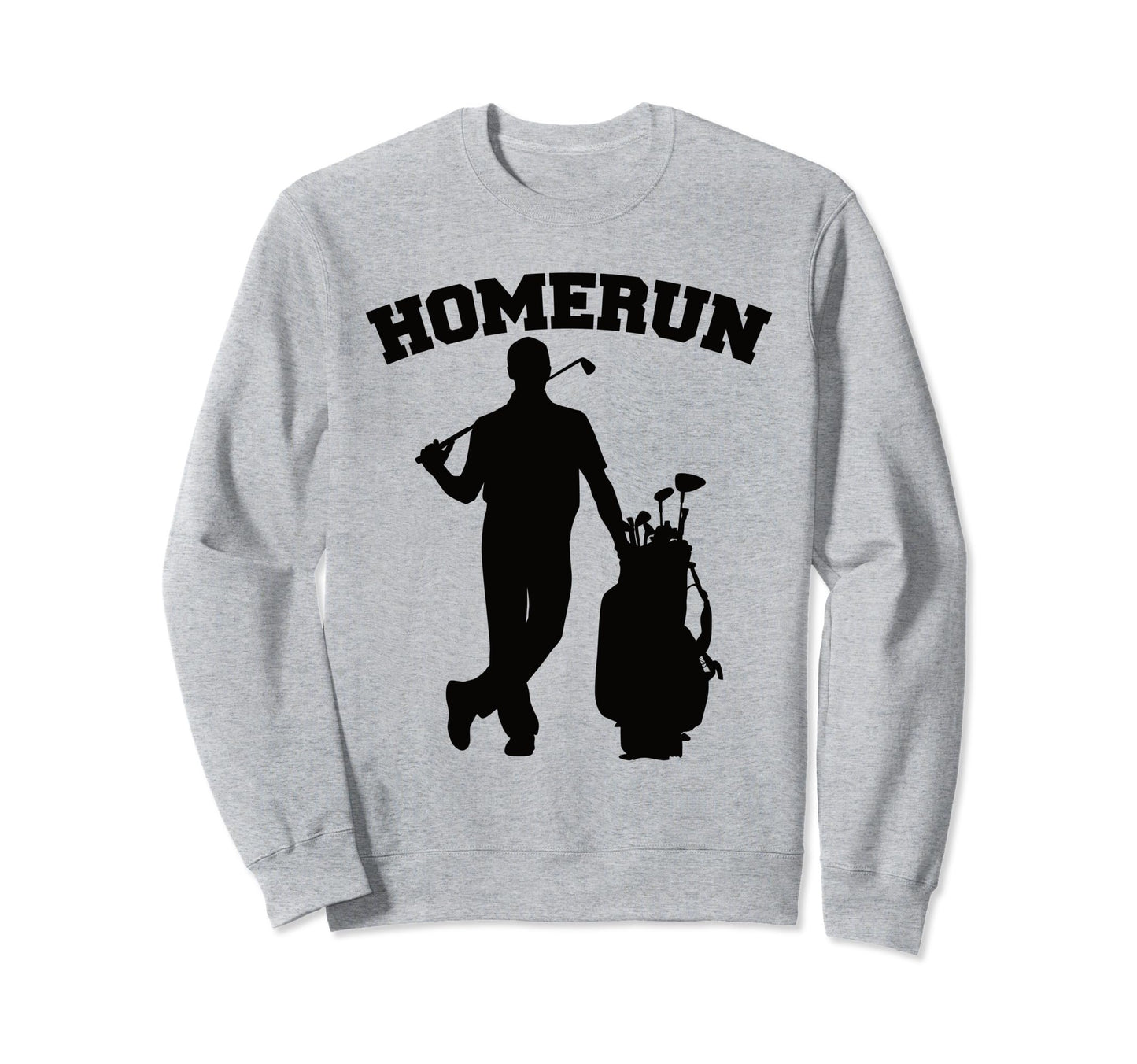 Homerun Golf Baseball Mix Up Sports Sweatshirt - Graphic Print for Adults - T-Shirt, Sweatshirt, Hoodie