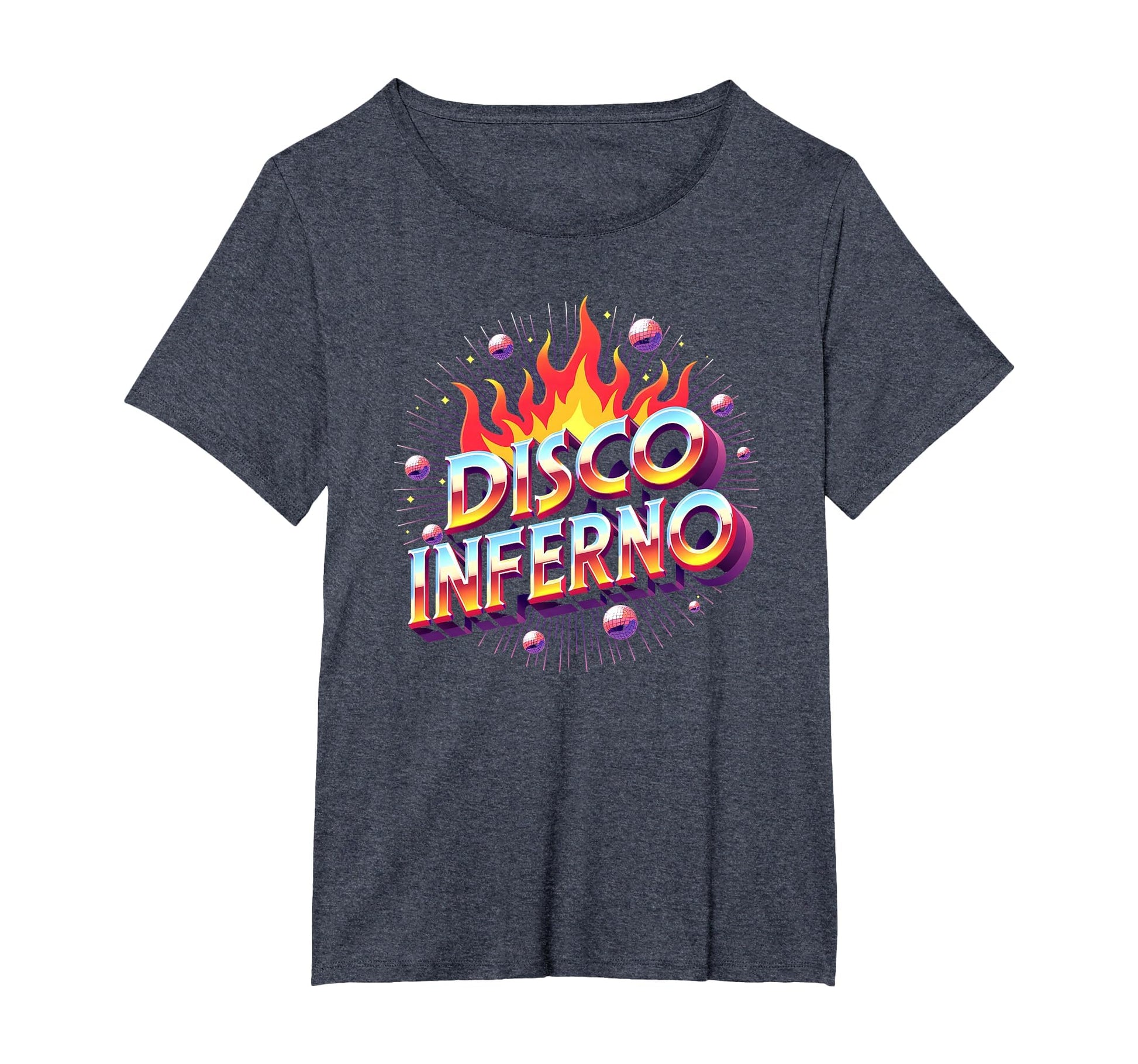 Disco Inferno Dance Party Fever Art T-Shirt - Aesthetic Graphic Unisex - T-Shirt, Sweatshirt, Hoodie