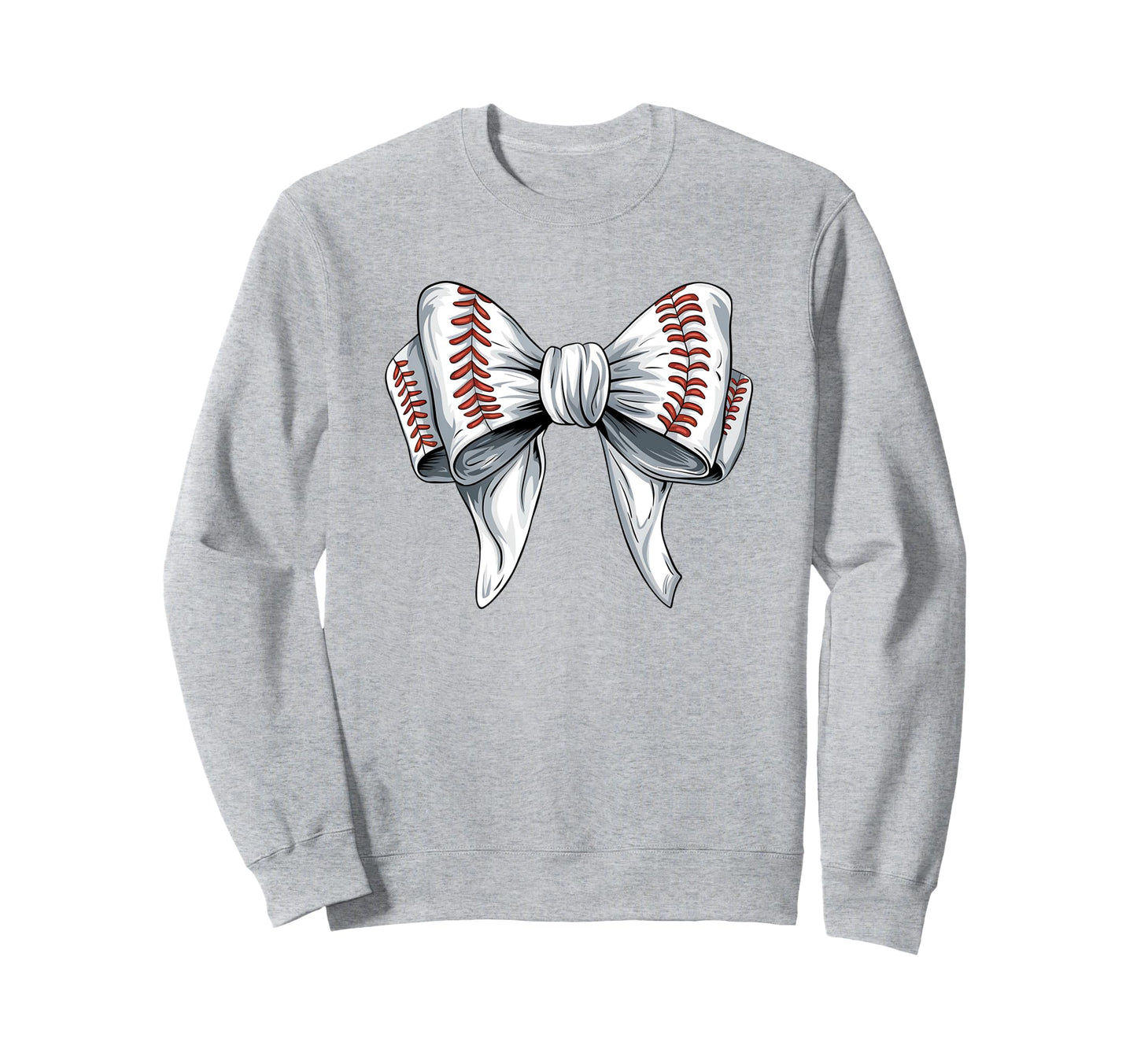 Baseball Coquette Bow Baseball Mom Sweatshirt - Trendy Graphic Men Women - T-Shirt, Sweatshirt, Hoodie