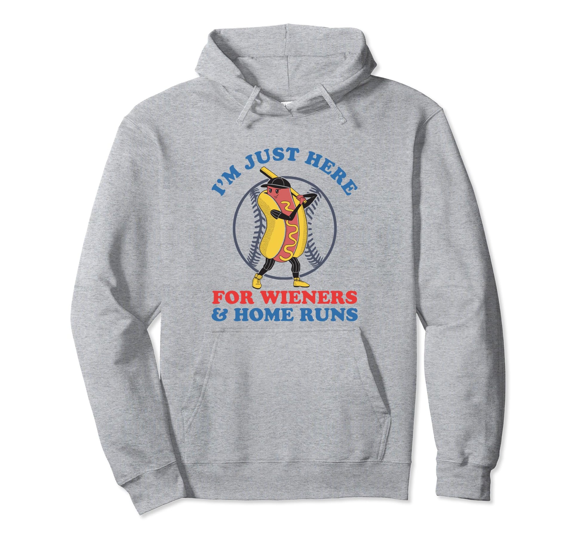 Funny Baseball Funny Wieners Home Runs Hoodie - Novelty Apparel Men Women - T-Shirt, Sweatshirt, Hoodie