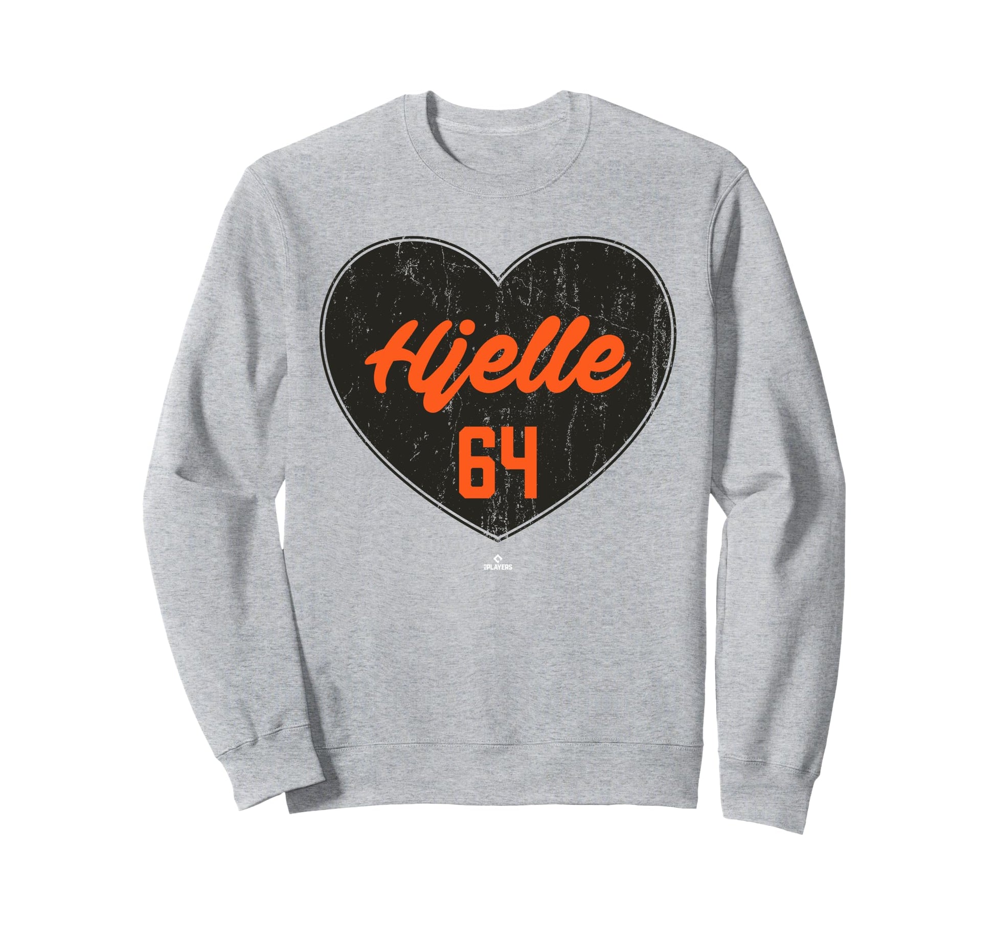 Distressed Heart Sean Hjelle San Sweatshirt - Unique Graphic Unisex - T-Shirt, Sweatshirt, Hoodie