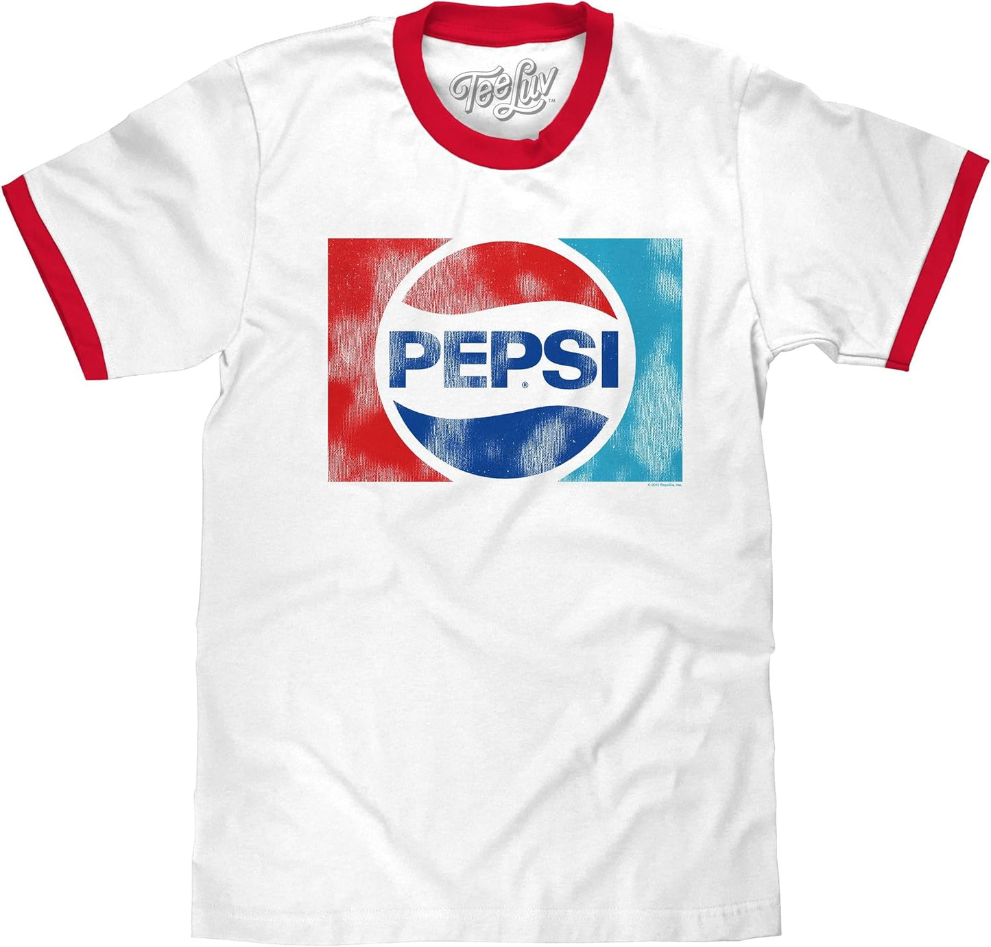 Men's Retro Pepsi Logo Ringer - Adult & Kids T-Shirts, Sweatshirts & Hoodies apparel design preview 1