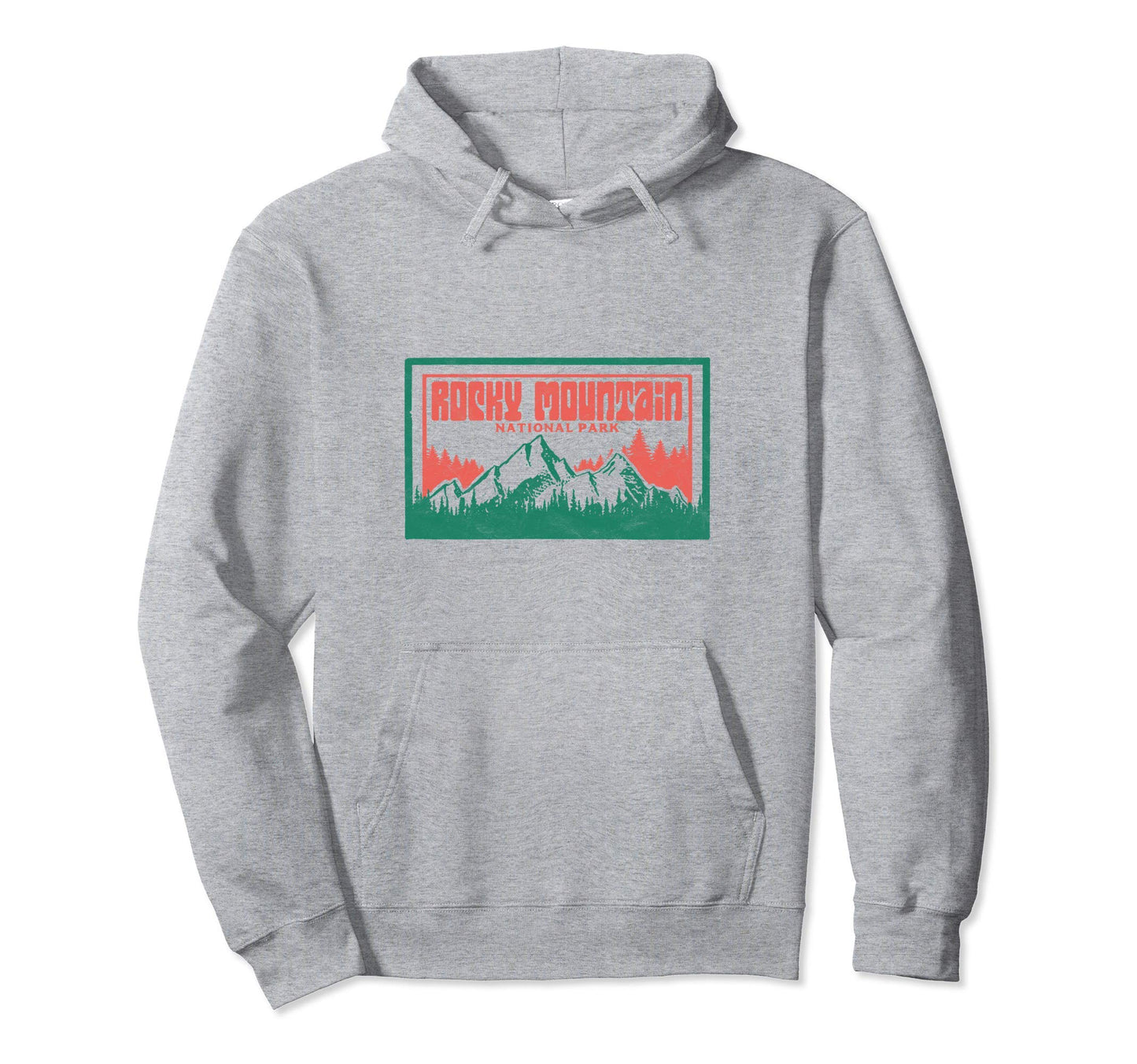 Rocky Mountain National Park Colorado Hoodie - Novelty Apparel Men Women - T-Shirt, Sweatshirt, Hoodie