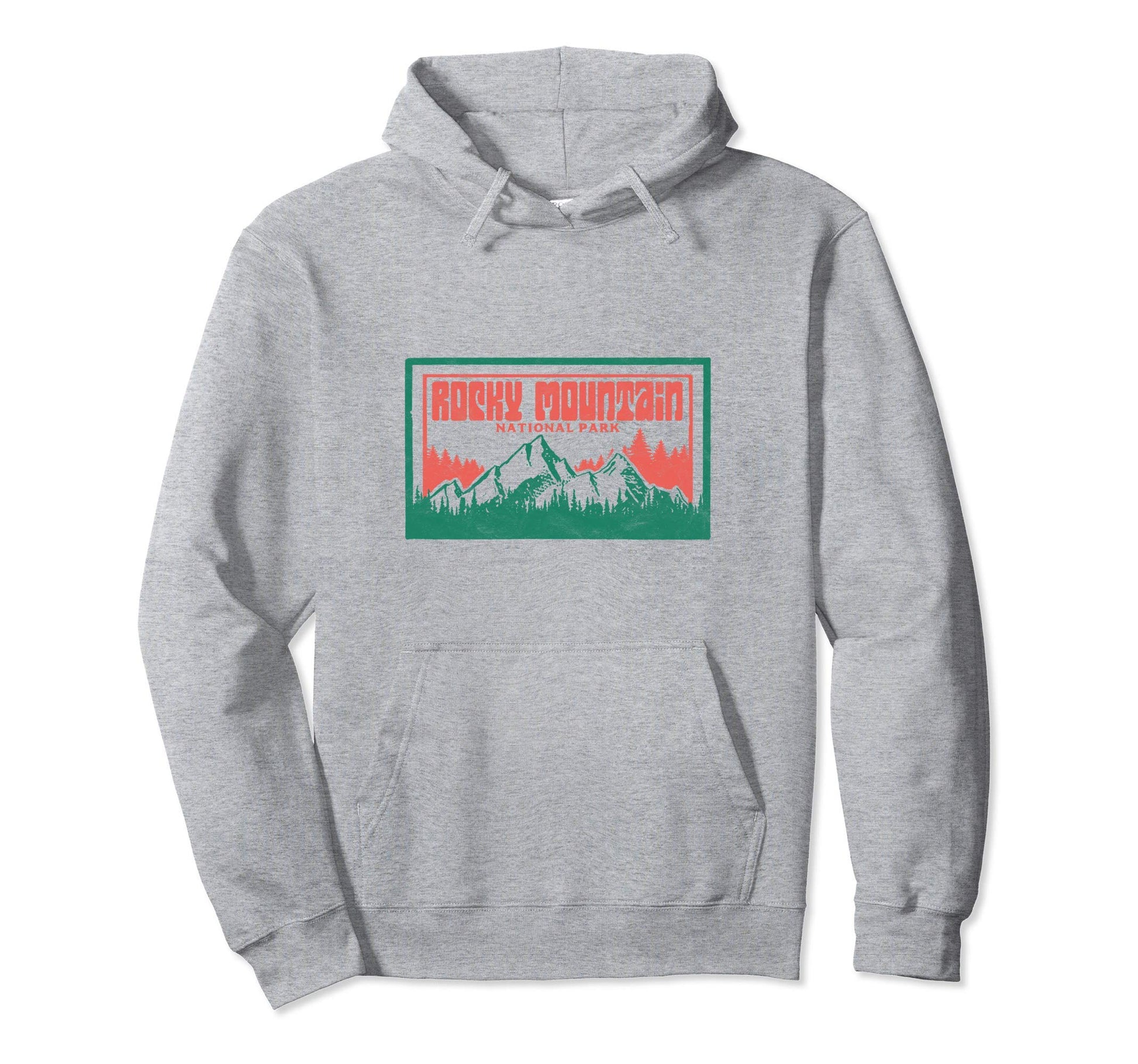 Rocky Mountain National Park Colorado Hoodie - Novelty Apparel Men Women - T-Shirt, Sweatshirt, Hoodie
