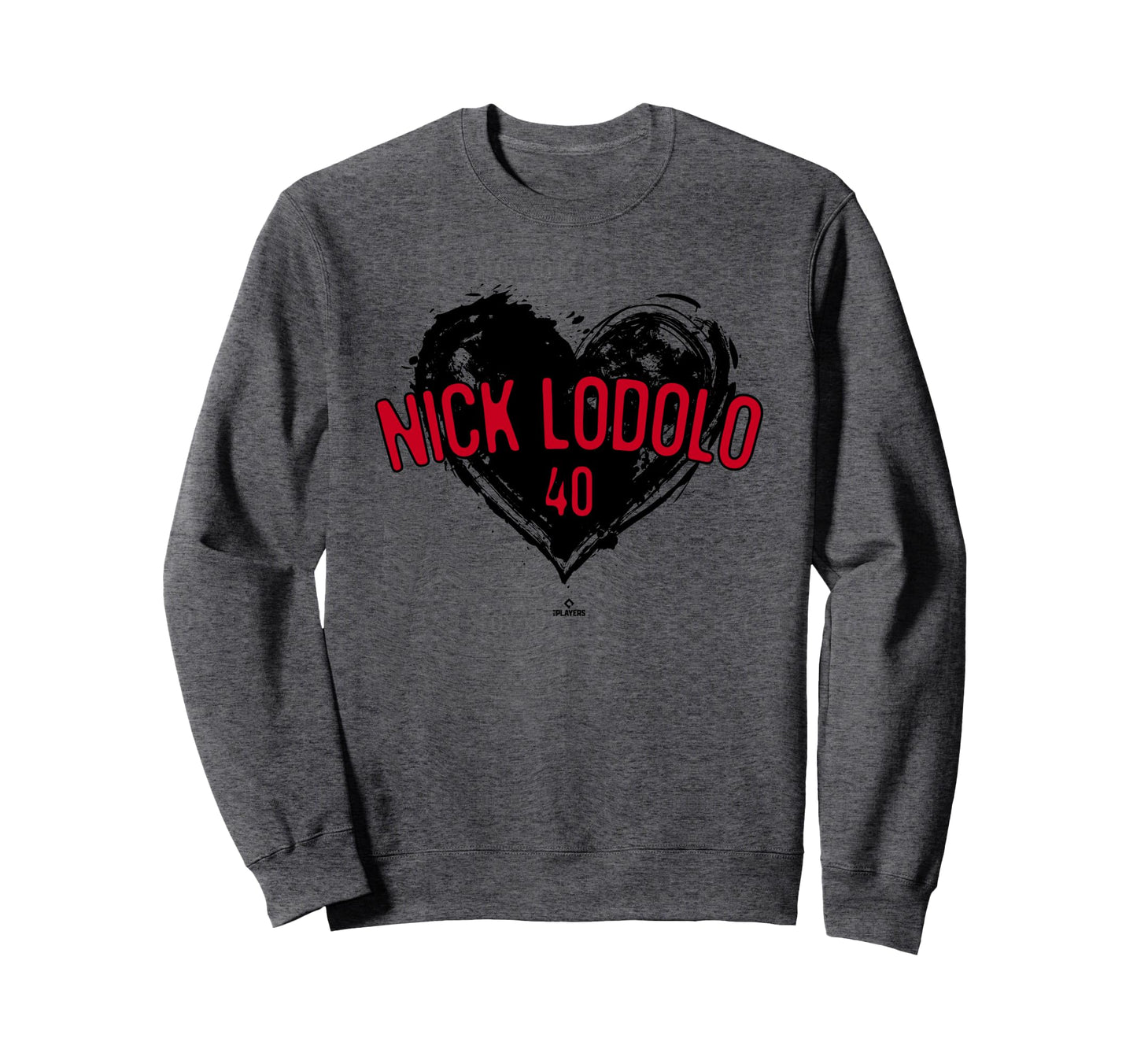 Distressed Heart Nick Lodolo Sweatshirt - Unique Graphic for Adults - T-Shirt, Sweatshirt, Hoodie