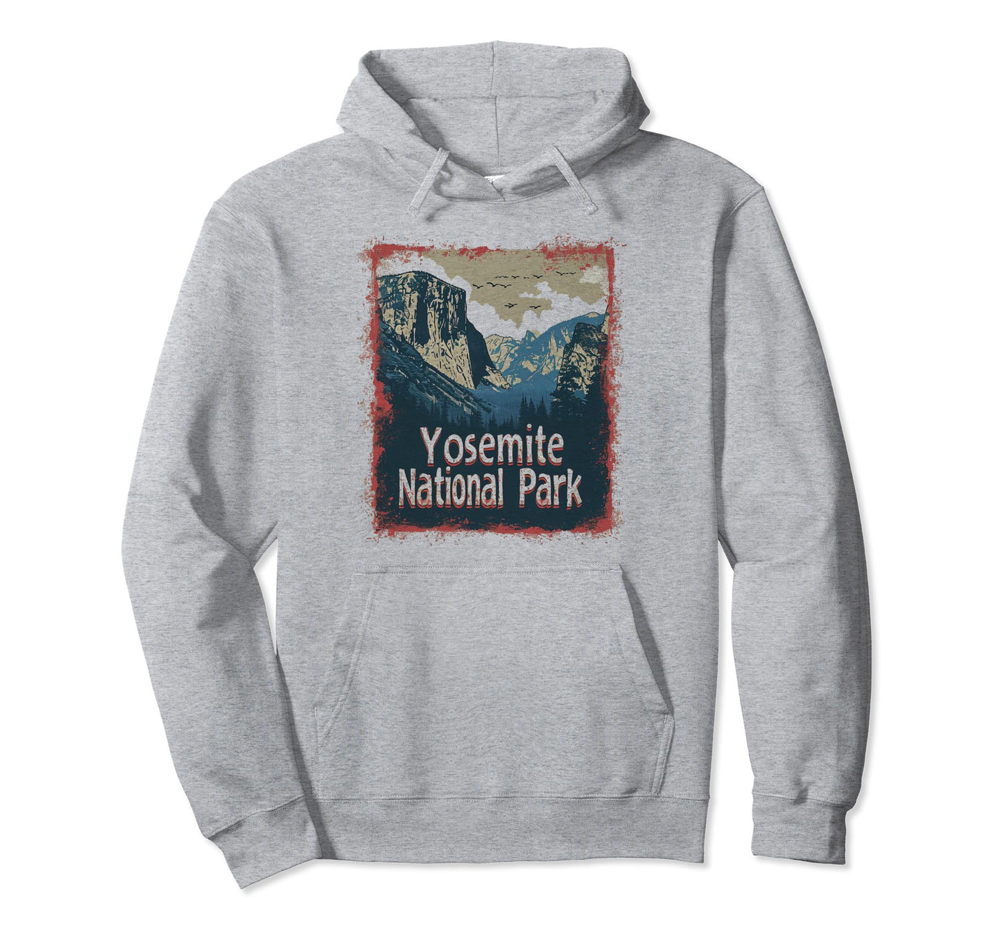 Yosemite Us National Park Hoodie - Trendy Graphic for Adults - T-Shirt, Sweatshirt, Hoodie