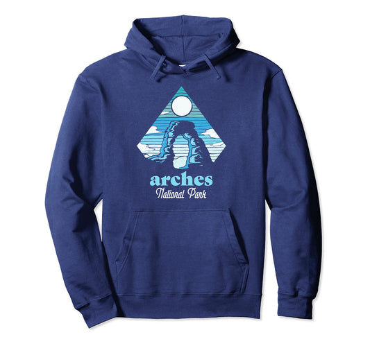 Arches National Park Artistic Hoodie - Aesthetic Graphic Unisex - T-Shirt, Sweatshirt, Hoodie