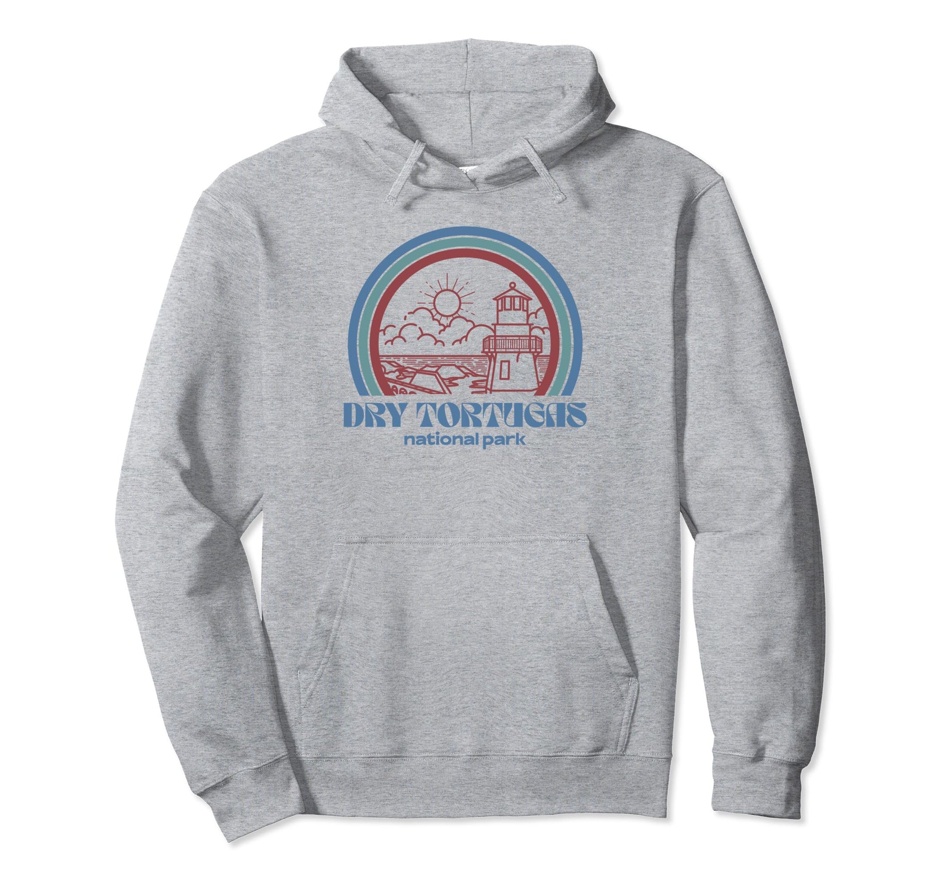 Dry Tortugas National Park Outdoor Hoodie - Aesthetic Graphic for Adults - T-Shirt, Sweatshirt, Hoodie