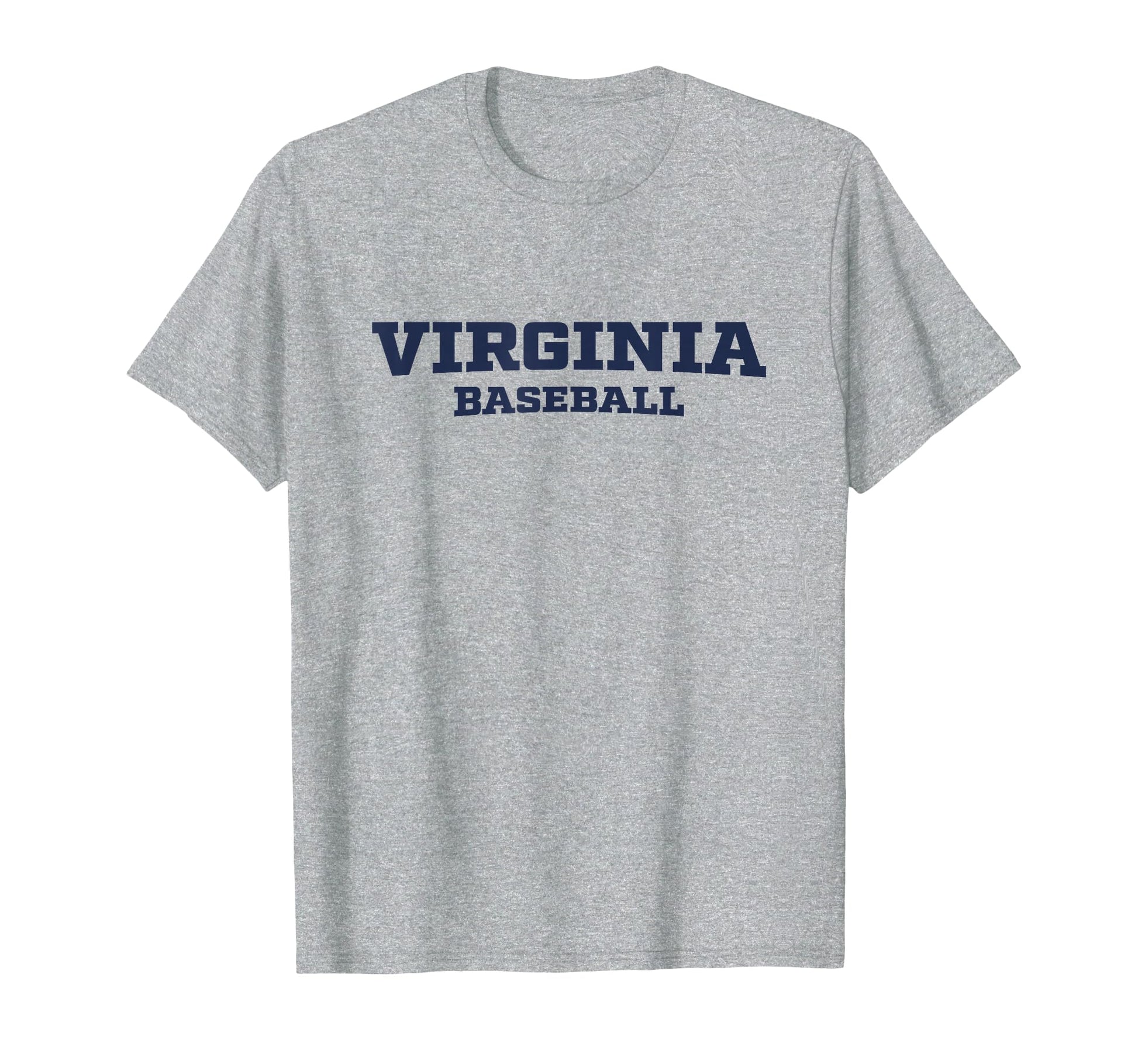 Virginia Baseball Block Font T-Shirt - Custom Art Print for Adults - T-Shirt, Sweatshirt, Hoodie
