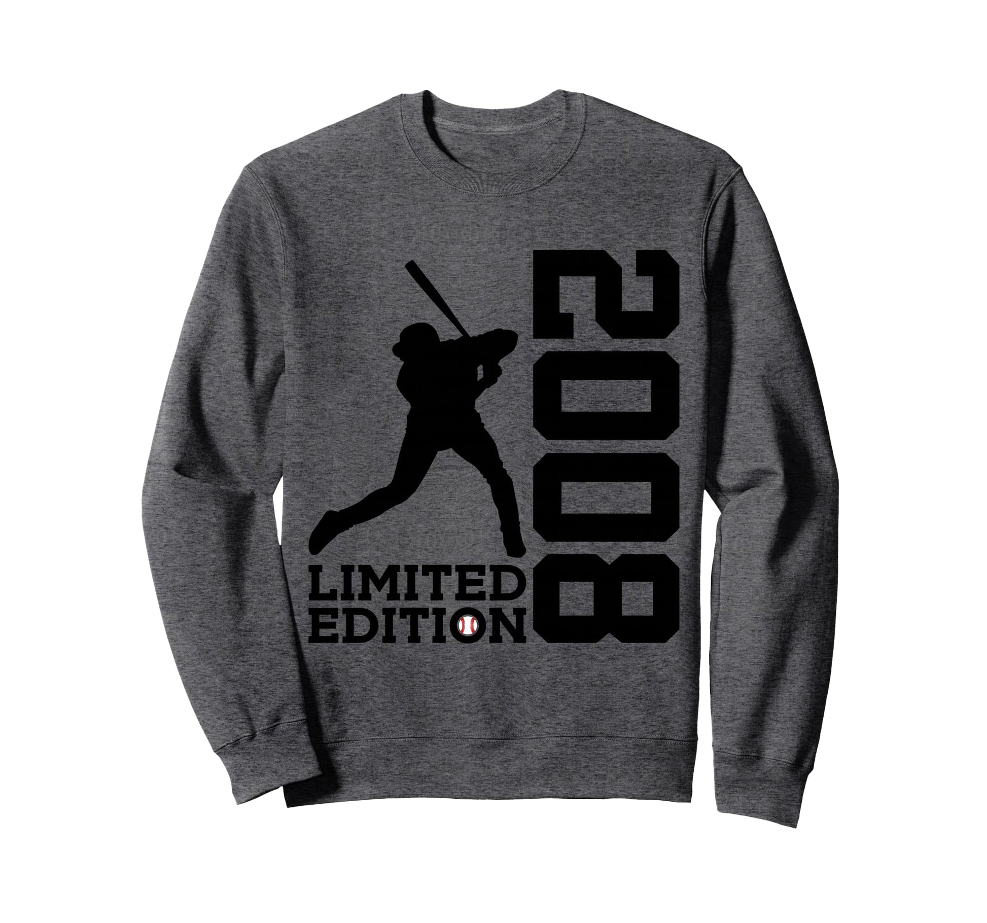 18Th Birthday Baseball 2008 Sweatshirt - Aesthetic Graphic Men Women - T-Shirt, Sweatshirt, Hoodie
