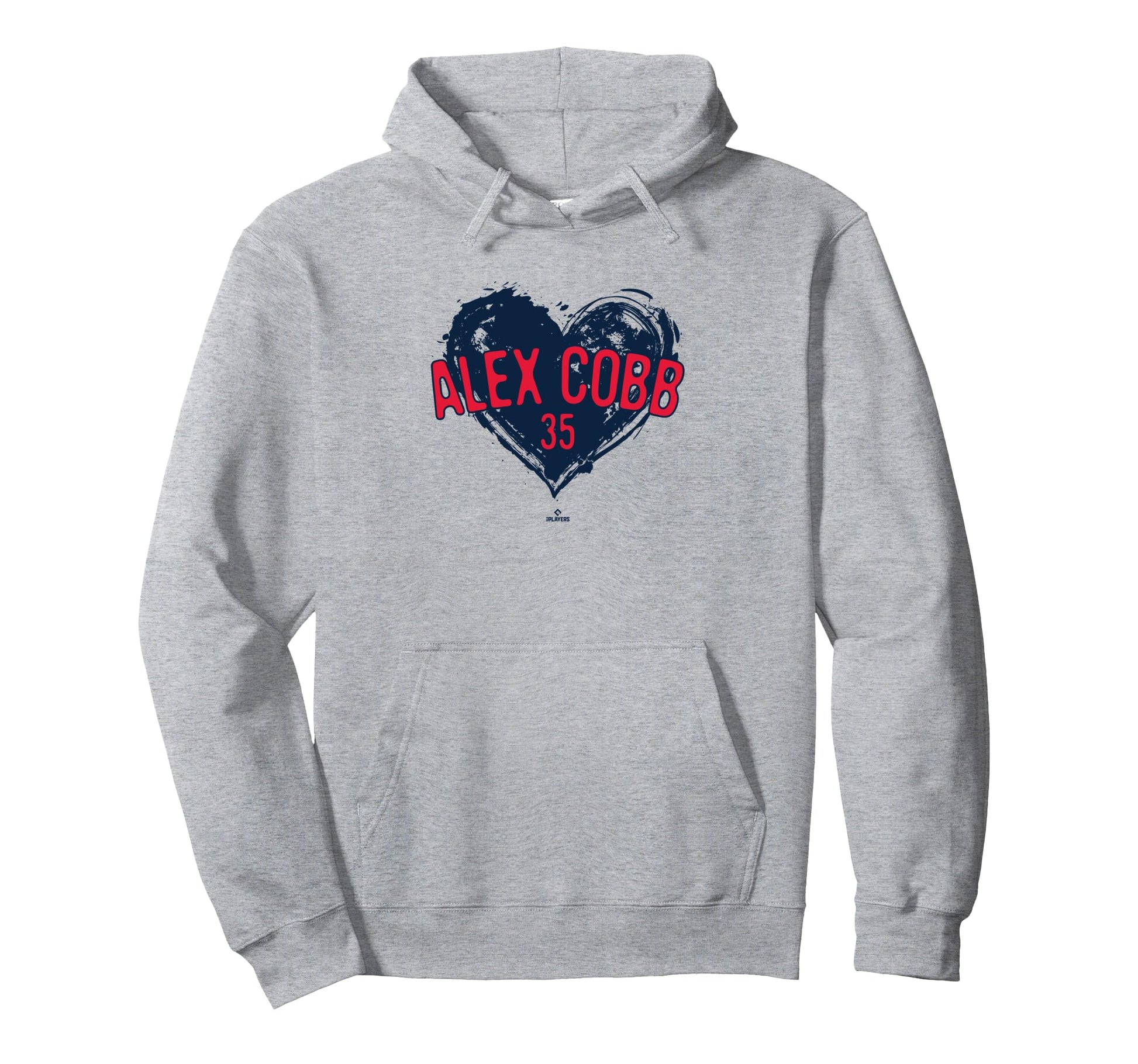 Distressed Heart Alex Cobb Hoodie - Casual Everyday Wear Men Women - T-Shirt, Sweatshirt, Hoodie