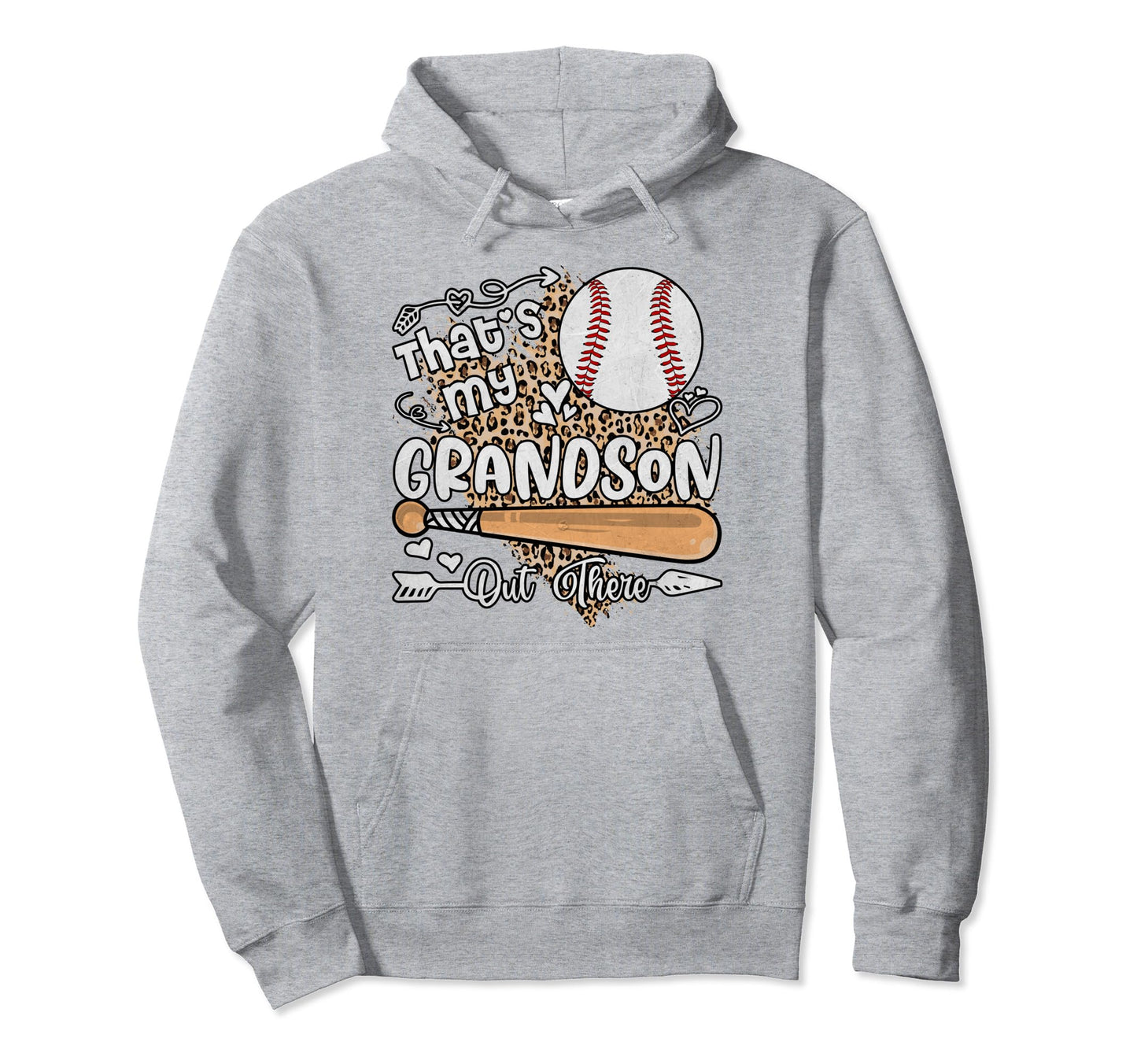 Womens Thats My Grandson Out There Hoodie - Fun Novelty Design Men Women - T-Shirt, Sweatshirt, Hoodie