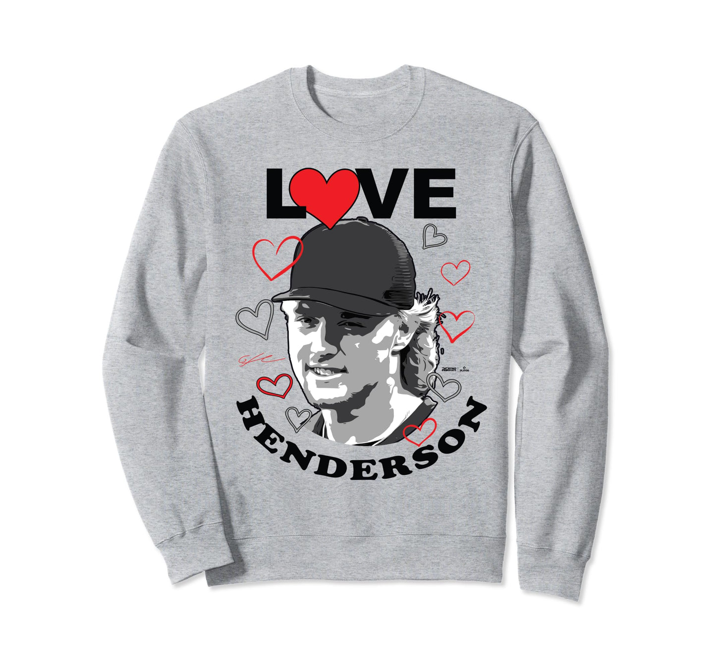 Love Gunnar Henderson Baltimore Sweatshirt - Unique Graphic for Adults - T-Shirt, Sweatshirt, Hoodie