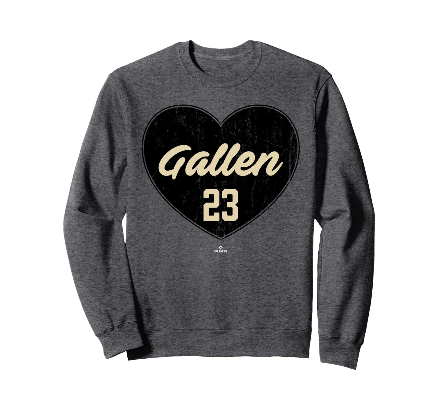 Distressed Heart Zac Gallen Arizona Sweatshirt - Aesthetic Graphic Unisex - T-Shirt, Sweatshirt, Hoodie