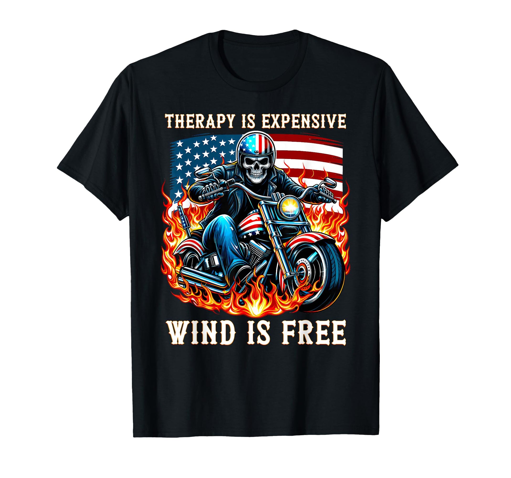 Therapy Is Expensive Wind Is Free T-Shirt - Streetwear Style Men Women - T-Shirt, Sweatshirt, Hoodie