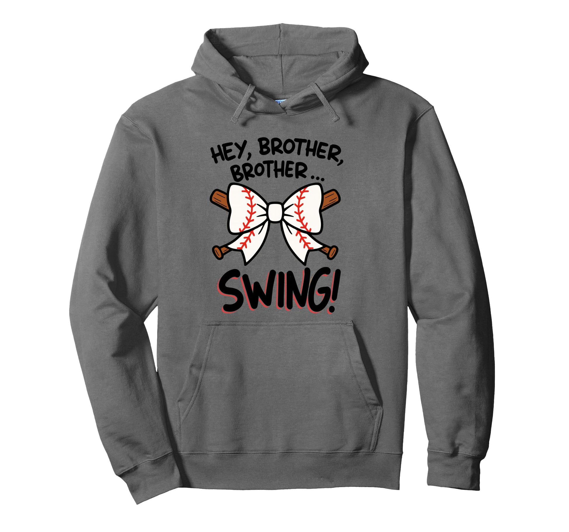 Hey Brother Brother Swing Funny Hoodie - Aesthetic Graphic for Adults - T-Shirt, Sweatshirt, Hoodie