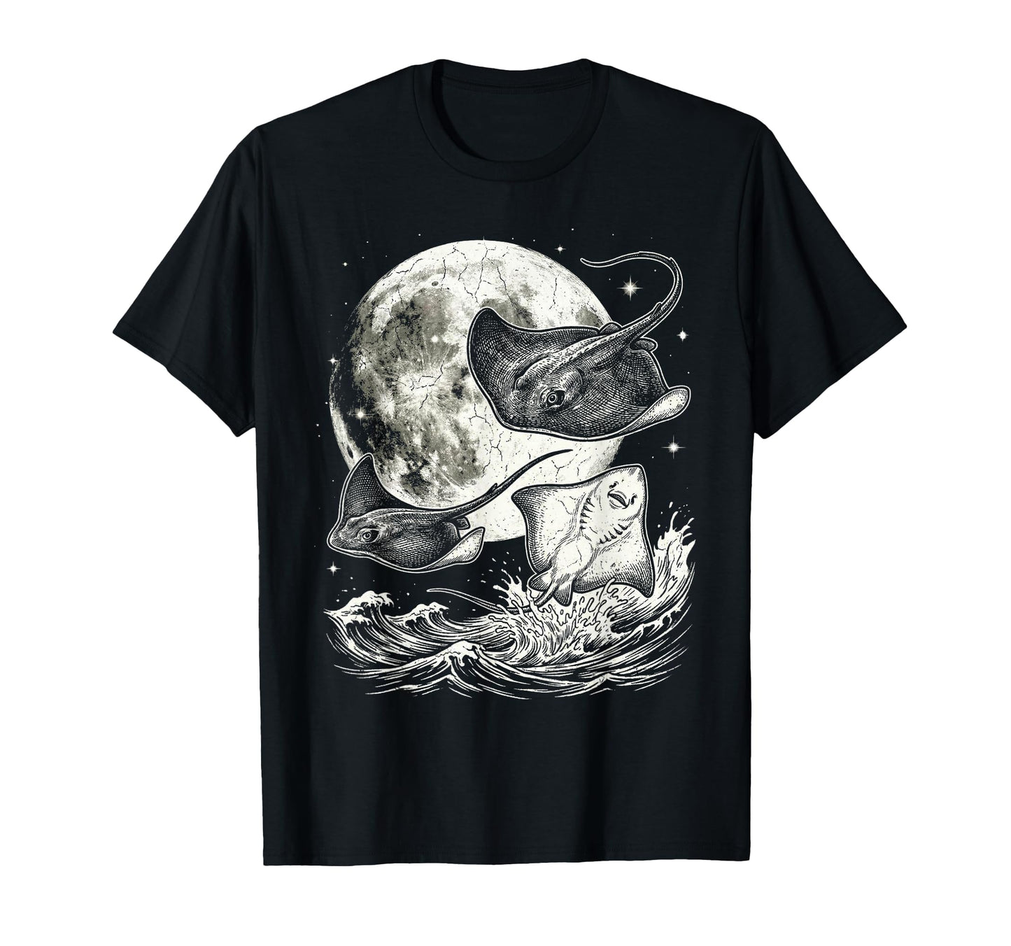 Stingray 90S Aesthetic Y2K Stingray T-Shirt - Graphic Print for Adults - T-Shirt, Sweatshirt, Hoodie