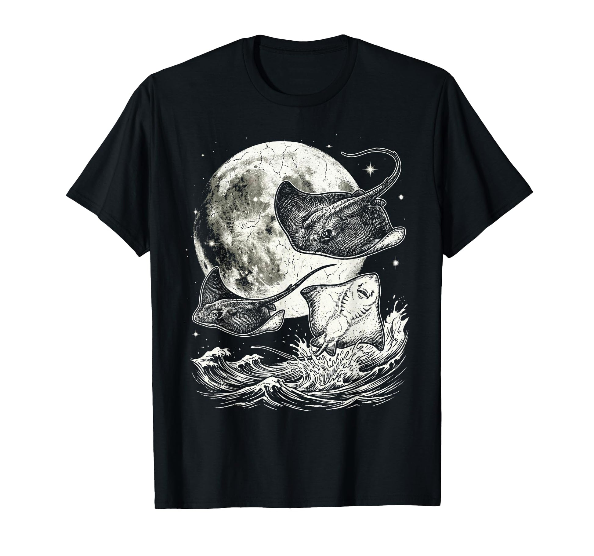 Stingray 90S Aesthetic Y2K Stingray T-Shirt - Graphic Print for Adults - T-Shirt, Sweatshirt, Hoodie