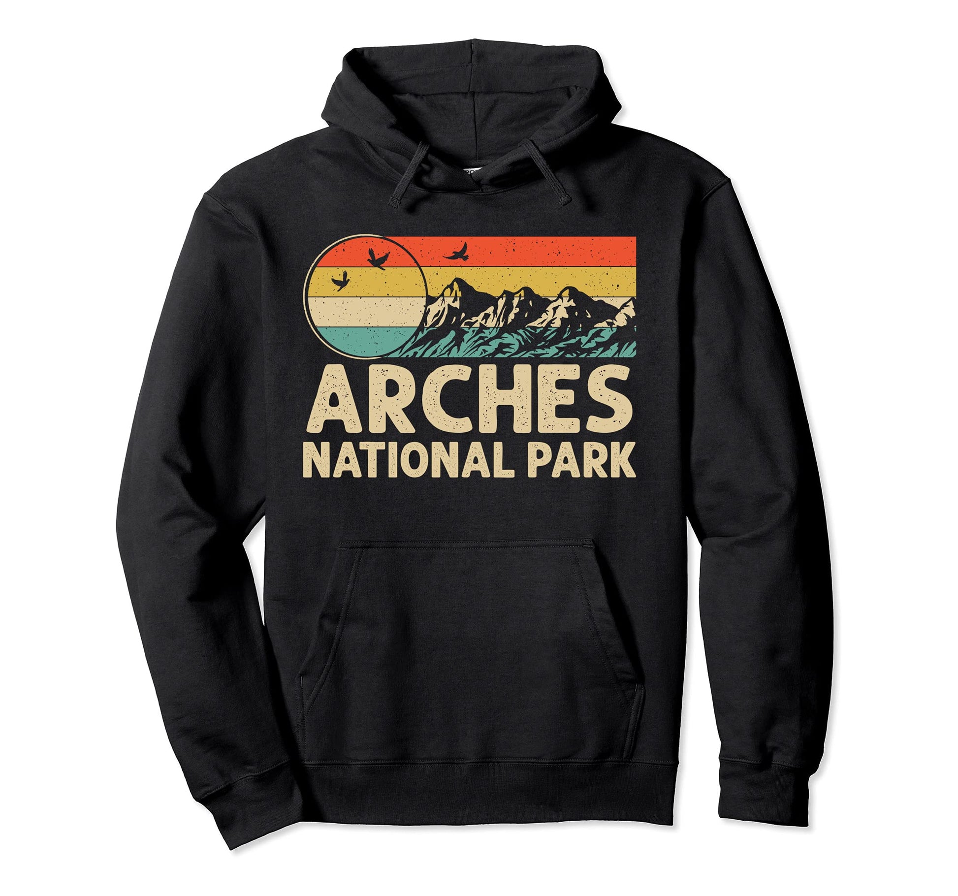 Hiking Camping Lover Arches National Park Hoodie - Unique Graphic Men Women - T-Shirt, Sweatshirt, Hoodie