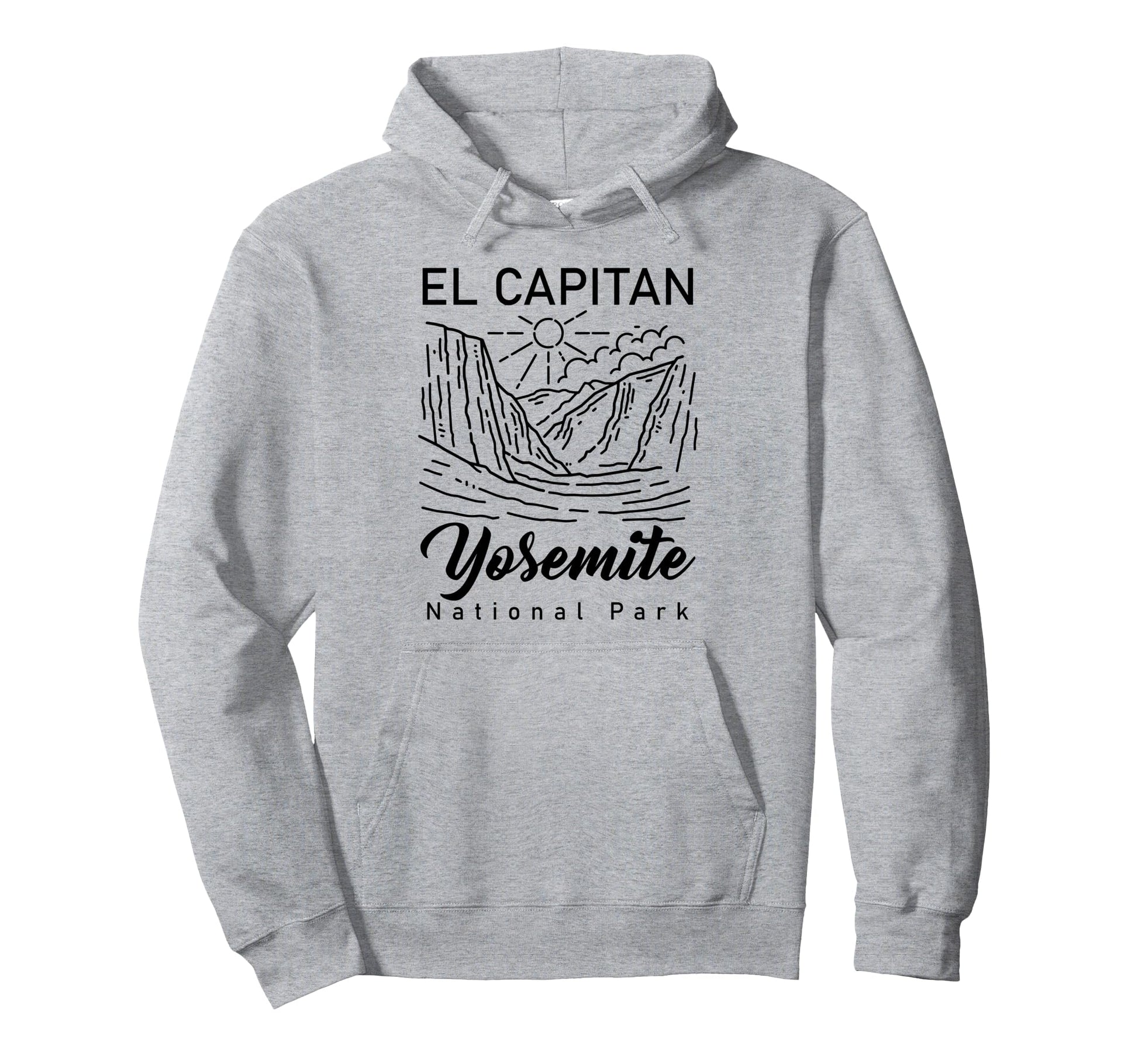 Yosemite National Park El Capitan Funny Hoodie - Novelty Apparel Unisex - T-Shirt, Sweatshirt, Hoodie