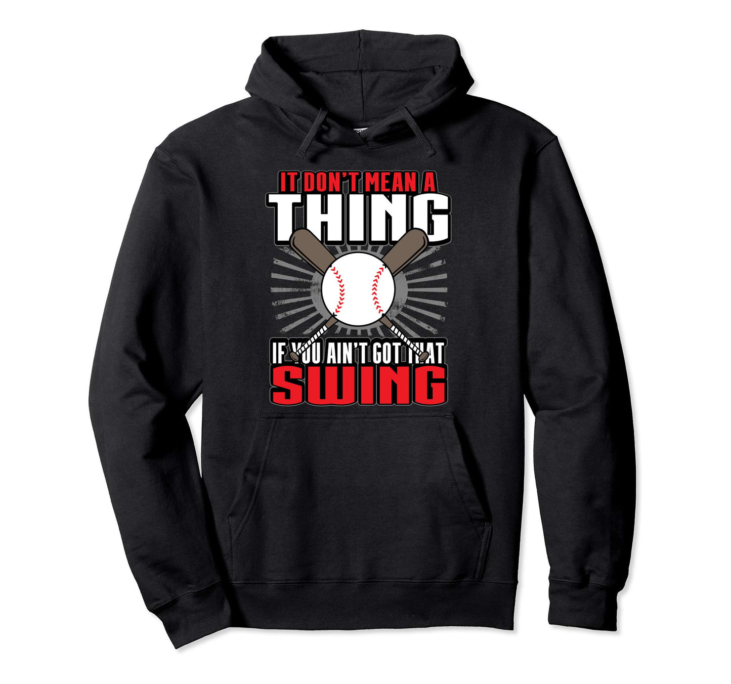 Baseball Player Funny Gifts Teen Hoodie - Custom Art Print Men Women - T-Shirt, Sweatshirt, Hoodie