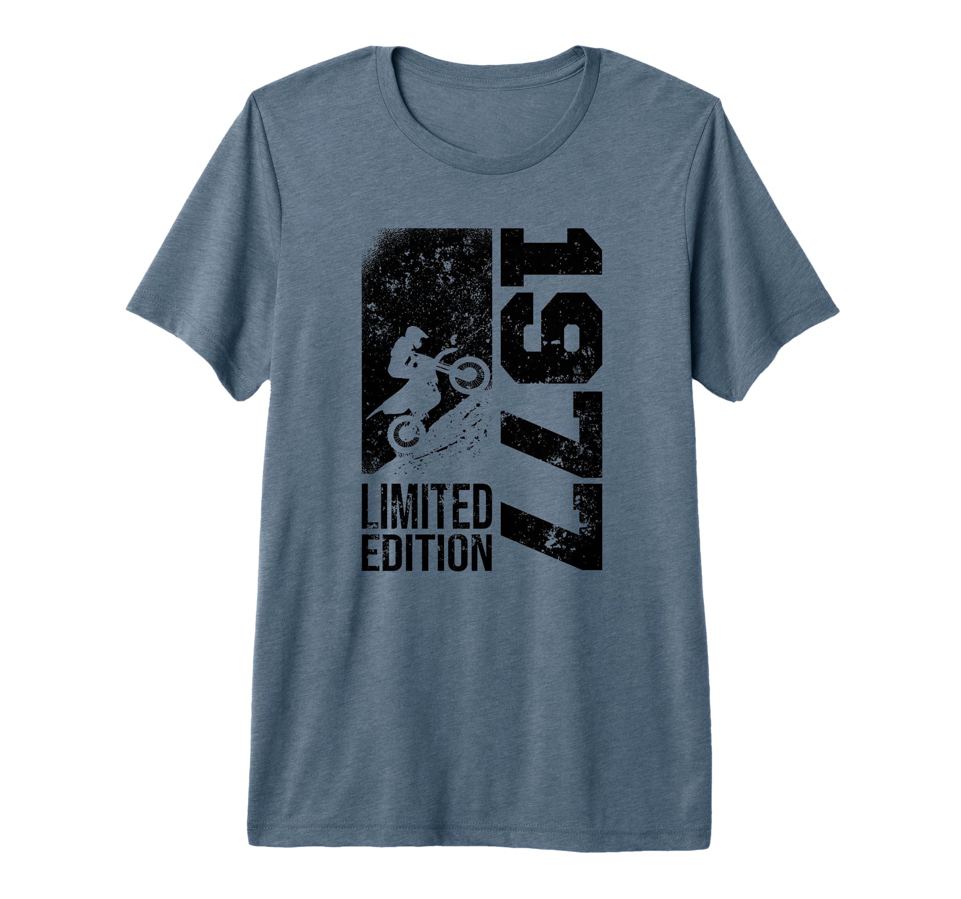 Motorcycle 1977 Birthday Dirtbike T-Shirt - Casual Everyday Wear Unisex - T-Shirt, Sweatshirt, Hoodie