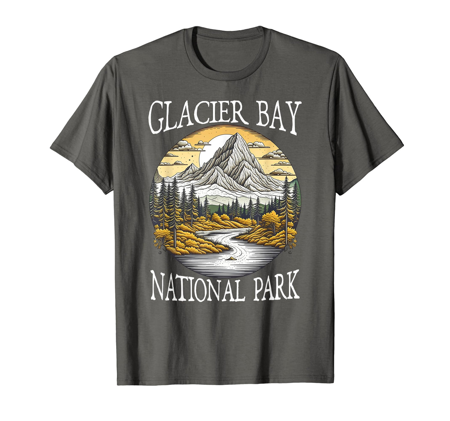 Glacier Bay National Park Alaska Usa Sweatshirt - Aesthetic Graphic Unisex - T-Shirt, Sweatshirt, Hoodie