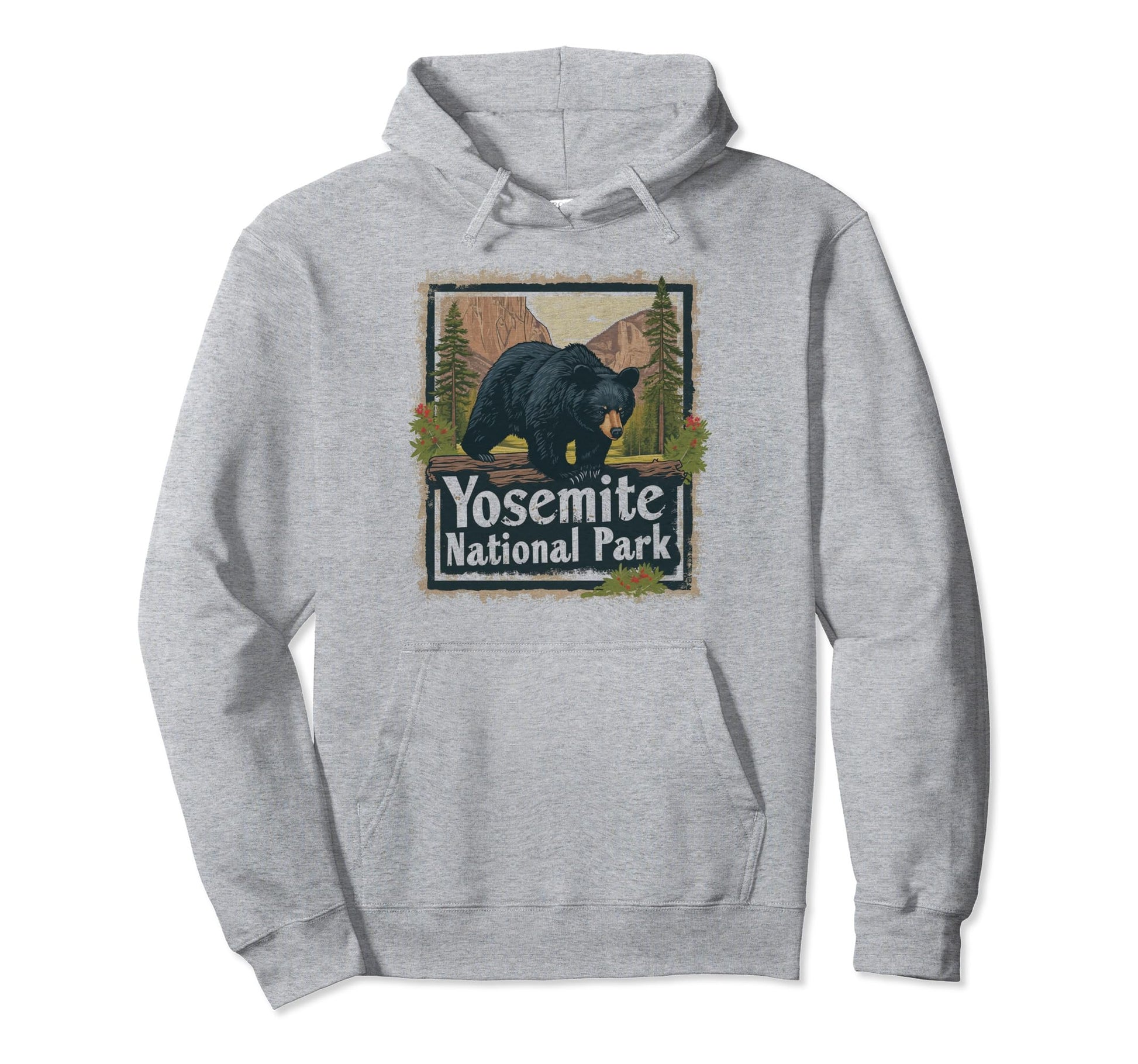 Yosemite Us National Park Hoodie - Casual Everyday Wear for Adults - T-Shirt, Sweatshirt, Hoodie