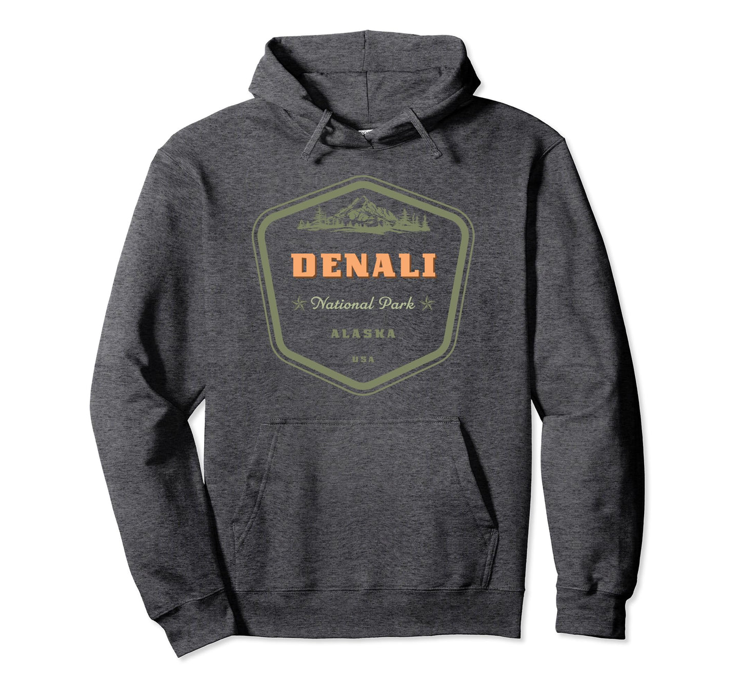 Denali National Park Alaska Hoodie - Aesthetic Graphic Unisex - T-Shirt, Sweatshirt, Hoodie
