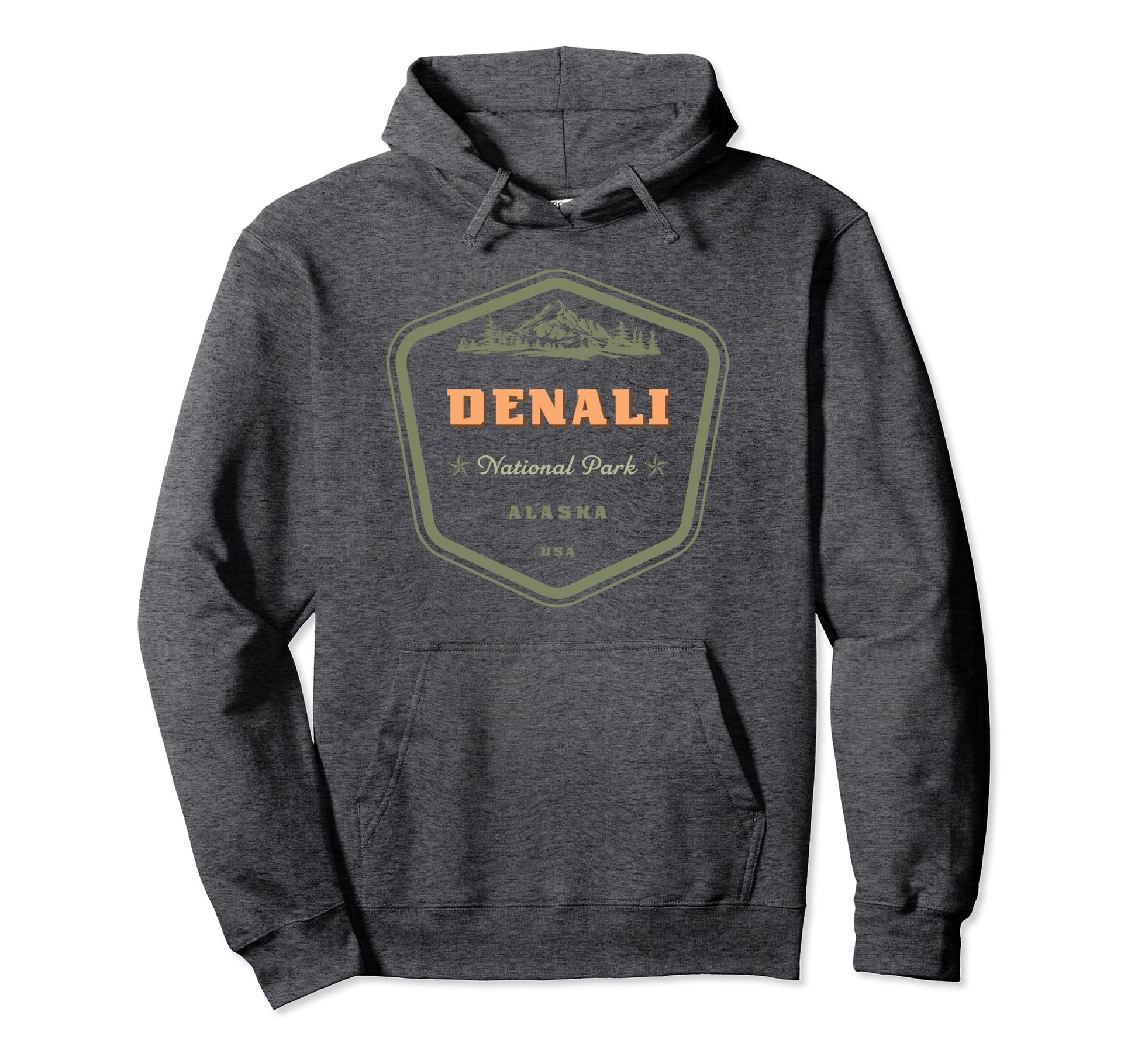 Denali National Park Alaska Hoodie - Aesthetic Graphic Unisex - T-Shirt, Sweatshirt, Hoodie