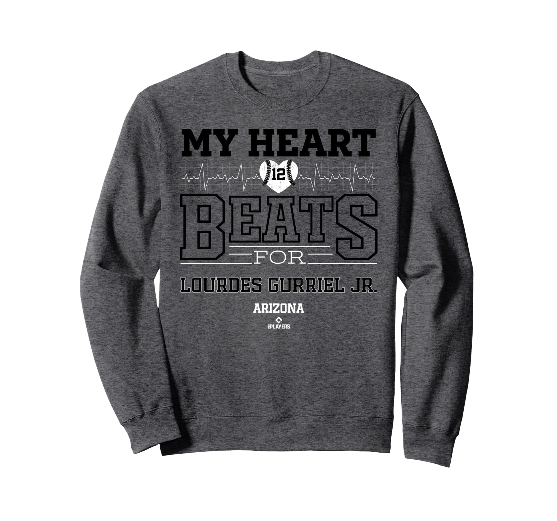 My Heart Beats Lourdes Gurriel Jr Sweatshirt - Graphic Print Men Women - T-Shirt, Sweatshirt, Hoodie