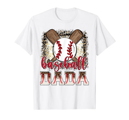Baseball Dada Leopard Proud Ball Dada T-Shirt - Fun Novelty Design Unisex - T-Shirt, Sweatshirt, Hoodie