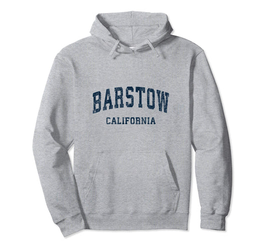 Barstow California Ca Varsity Sports Hoodie - Fun Novelty Design Unisex - T-Shirt, Sweatshirt, Hoodie