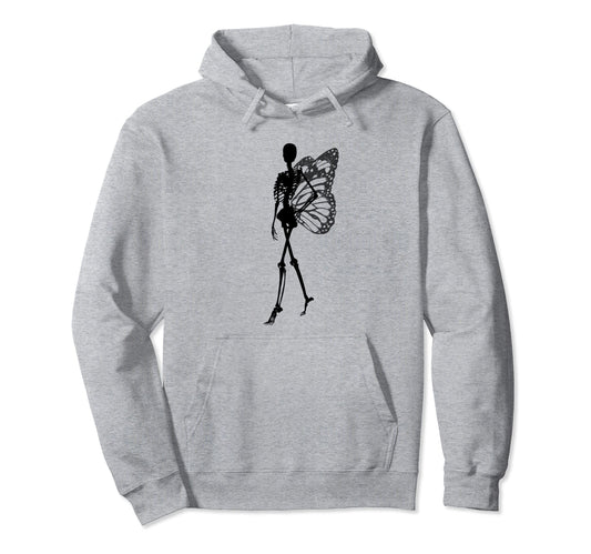Aesthetic Y2K Fairy Wings Fairycore Hoodie - Fun Novelty Design for Adults - T-Shirt, Sweatshirt, Hoodie