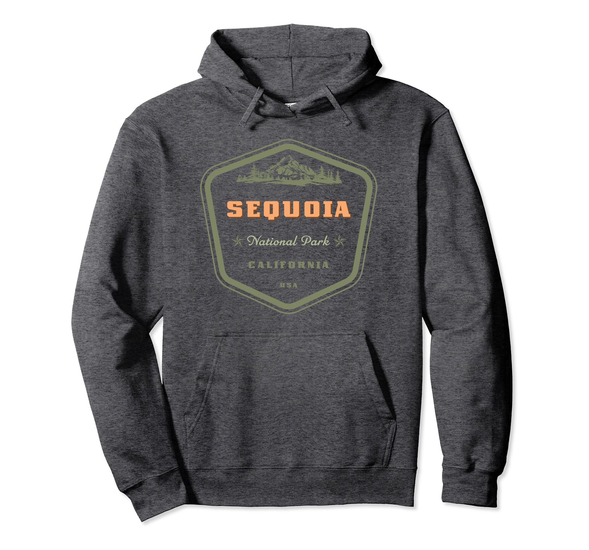 Sequoia National Park California Hoodie - Custom Art Print for Adults - T-Shirt, Sweatshirt, Hoodie