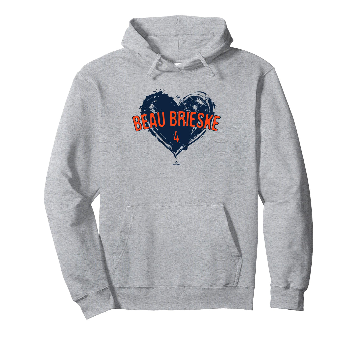 Distressed Heart Beau Brieske Detroit Hoodie - Streetwear Style Men Women - T-Shirt, Sweatshirt, Hoodie
